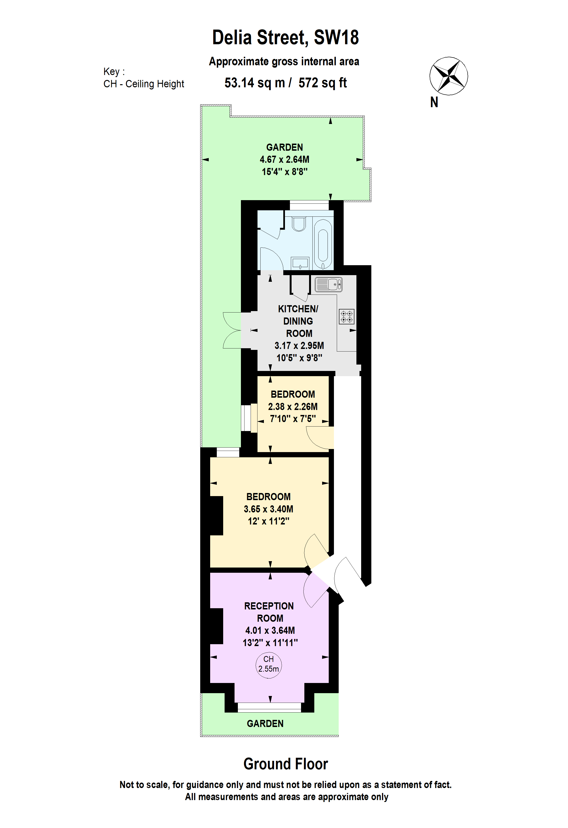 Delia Street, Earlsfield SW18, 2 bedroom flat for sale 65218078 PrimeLocation