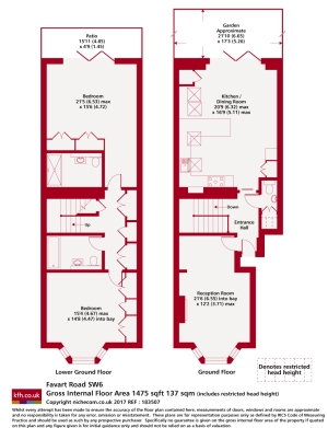 3 Bedrooms Flat to rent in Favart Road, London SW6