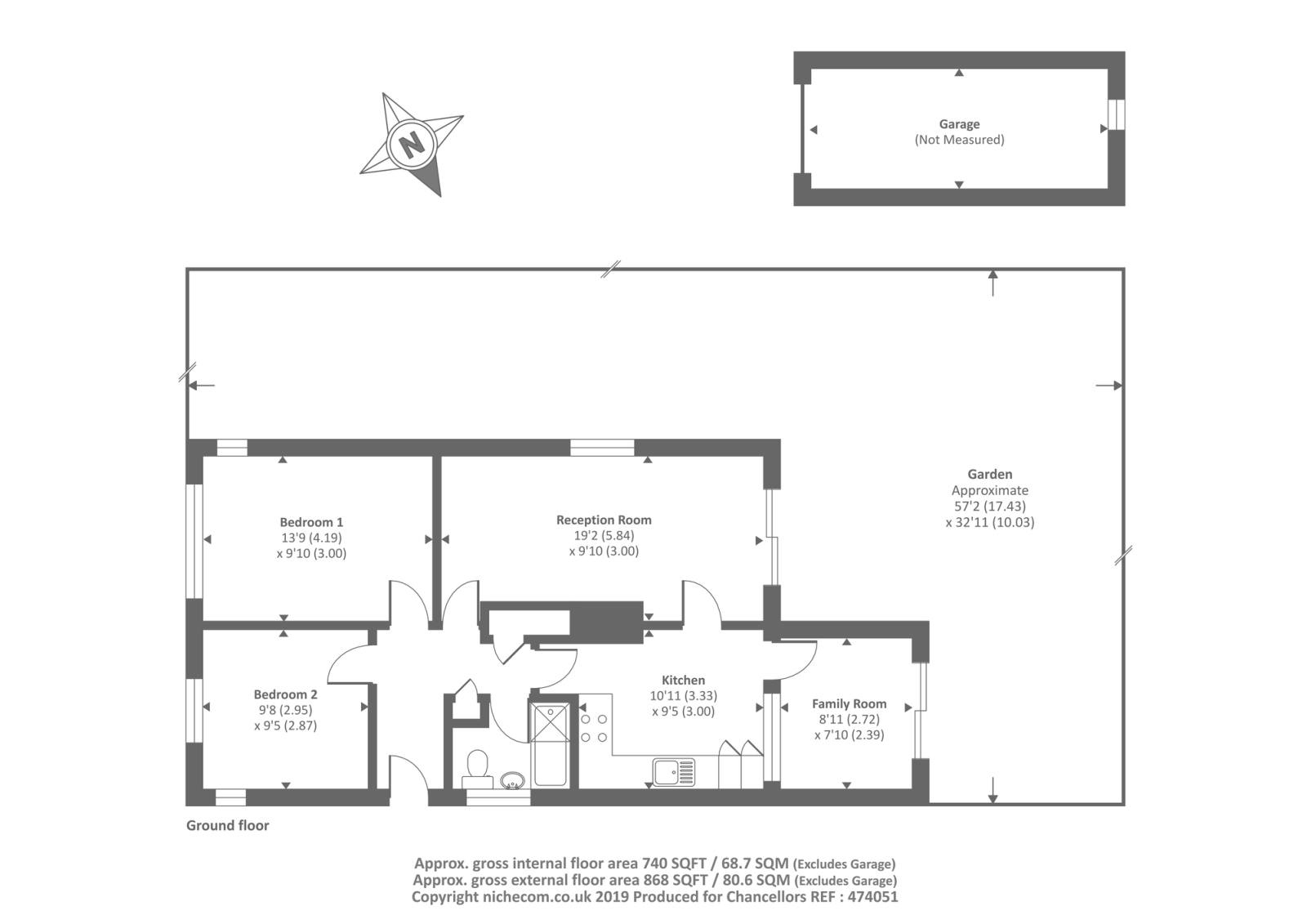 2 Bedrooms Detached bungalow for sale in Wheatley, Oxfordshire OX33