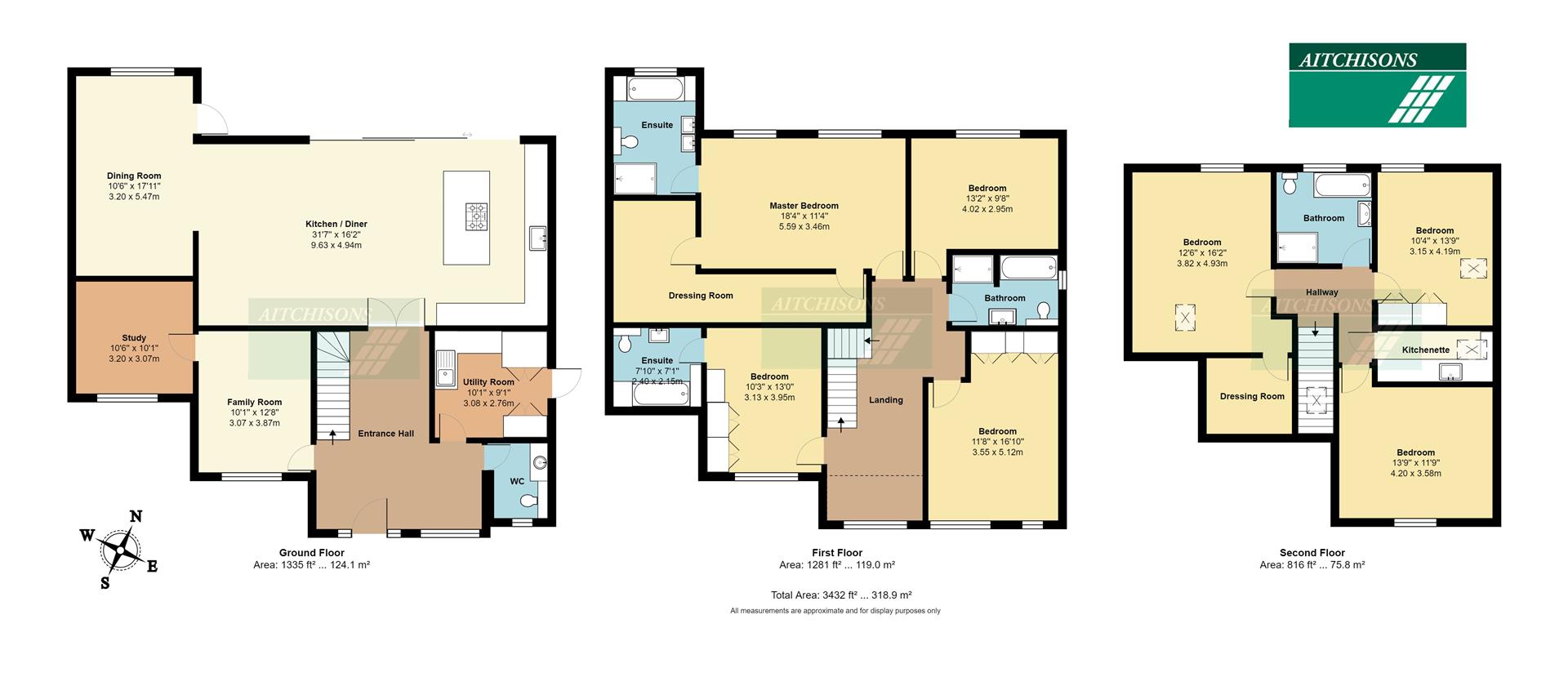 59, Oakridge Avenue, Radlett floorplan