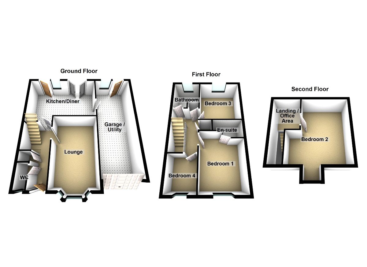 27 Buttercup Way, Drighlington floorplan