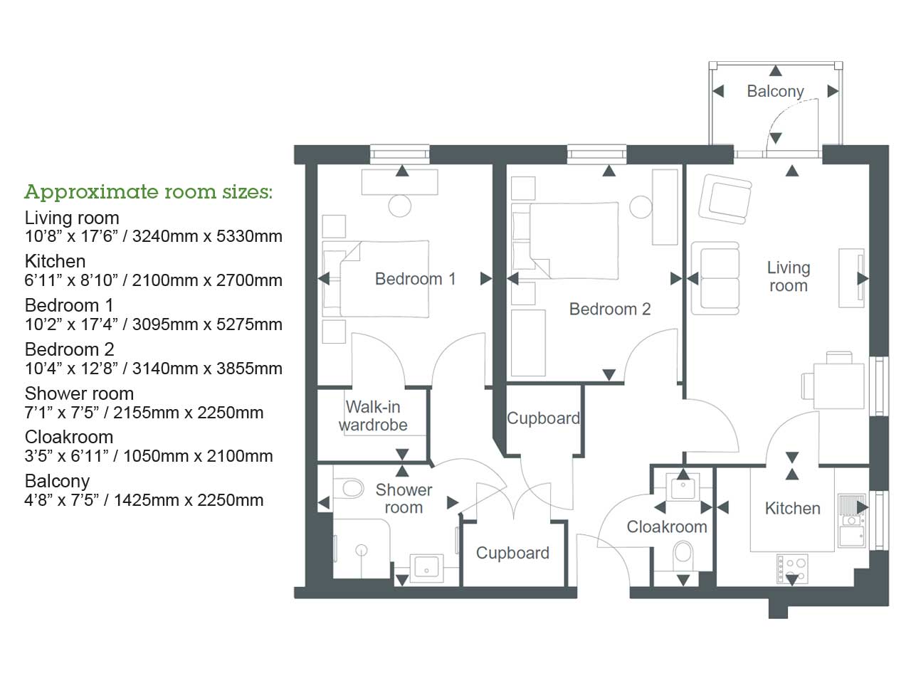 2 Bedrooms Flat for sale in Manor Park Road, Chislehurst BR7