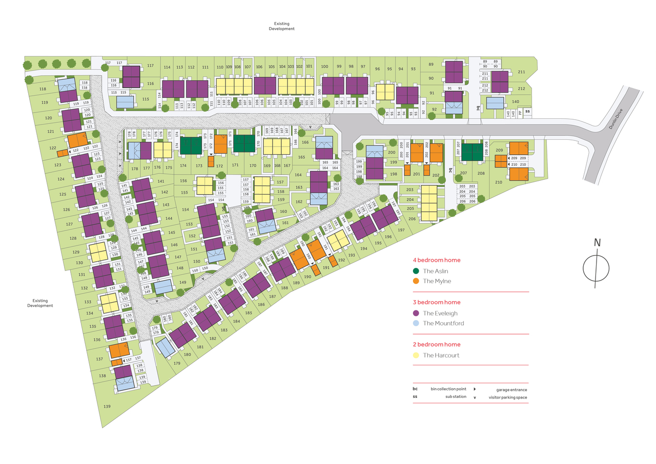"Aslin" at Dunlin Drive, Scunthorpe DN16, 4 bedroom town house for sale
