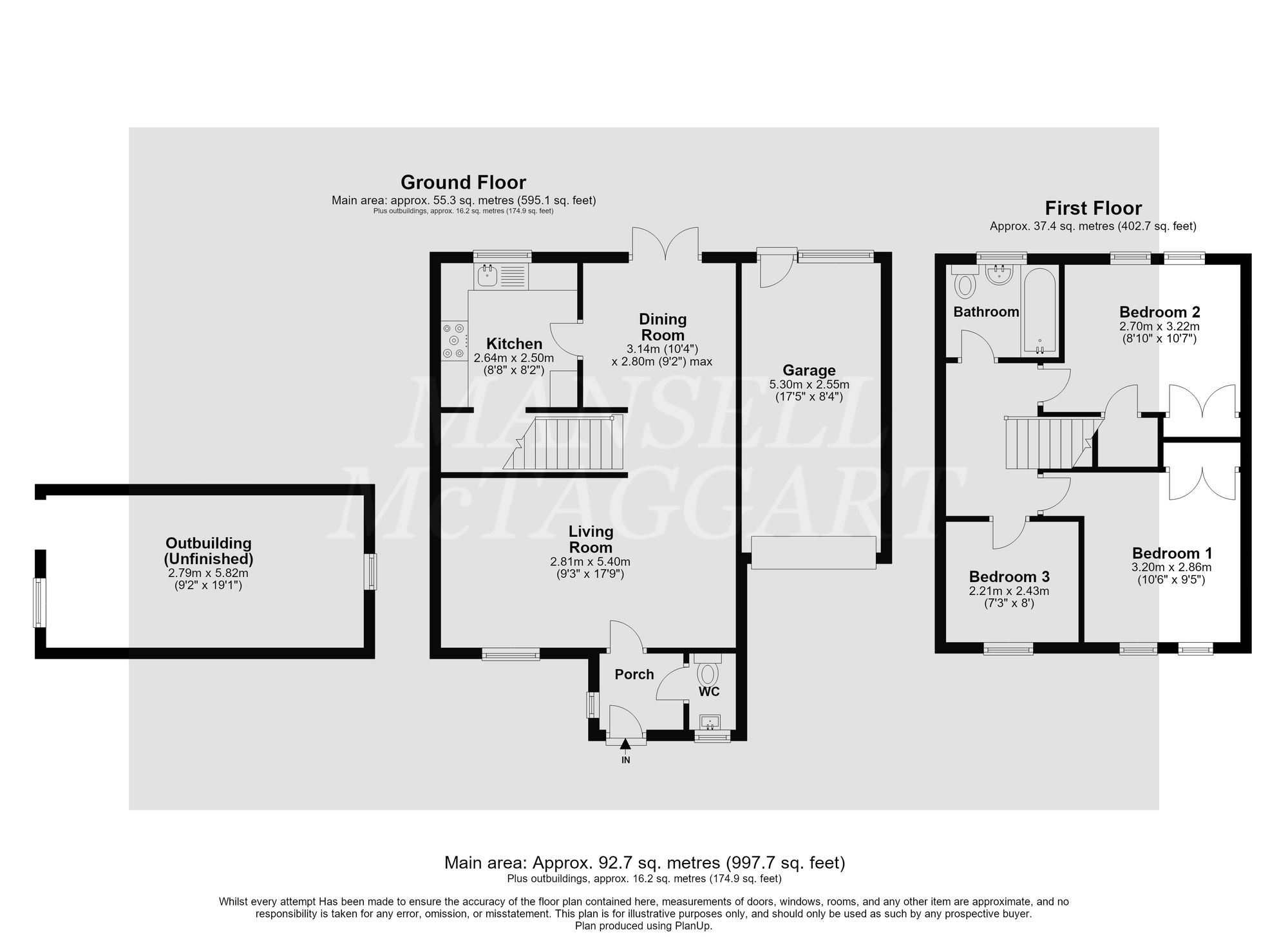 5 The Acorns, Crawley floorplan