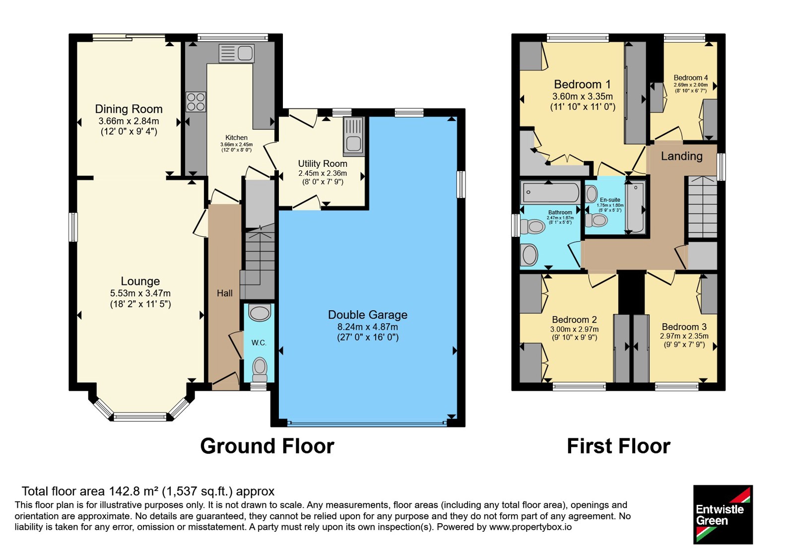 47, Parkway, Bolton floorplan