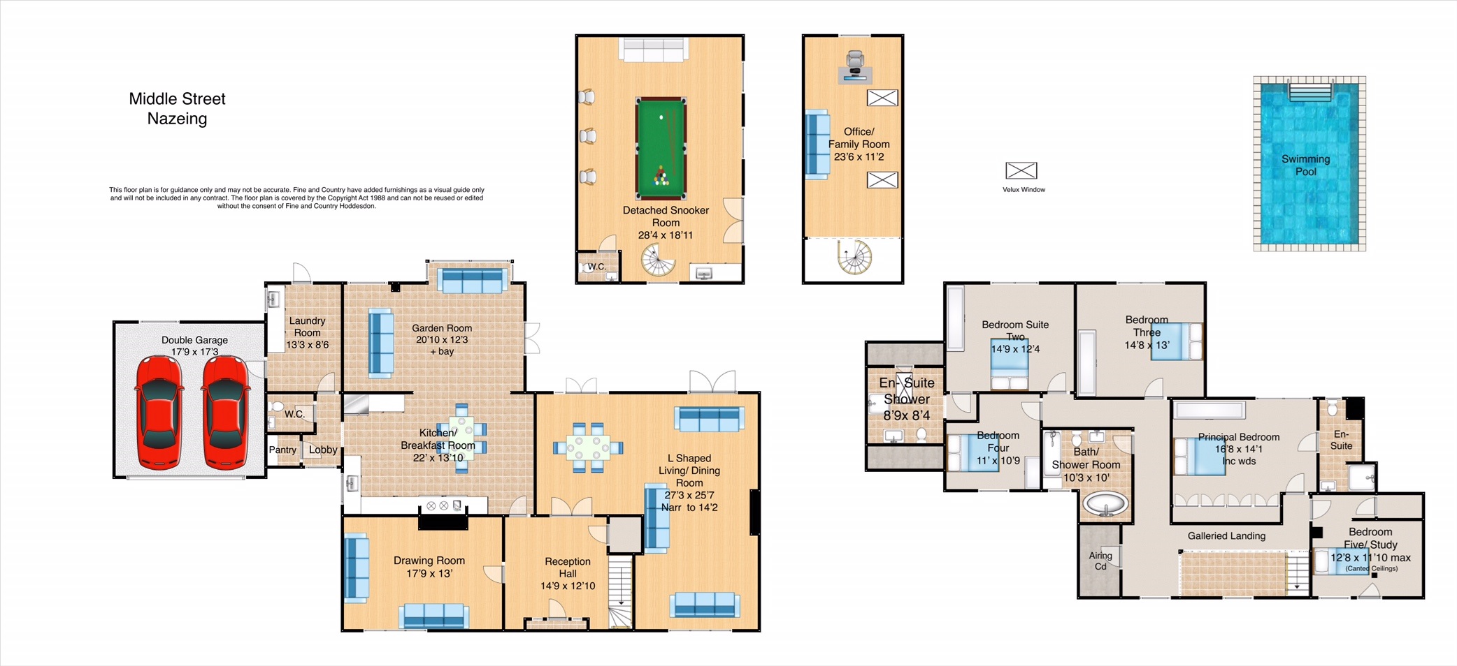 Little Brambles, Middle Street, Nazeing floorplan