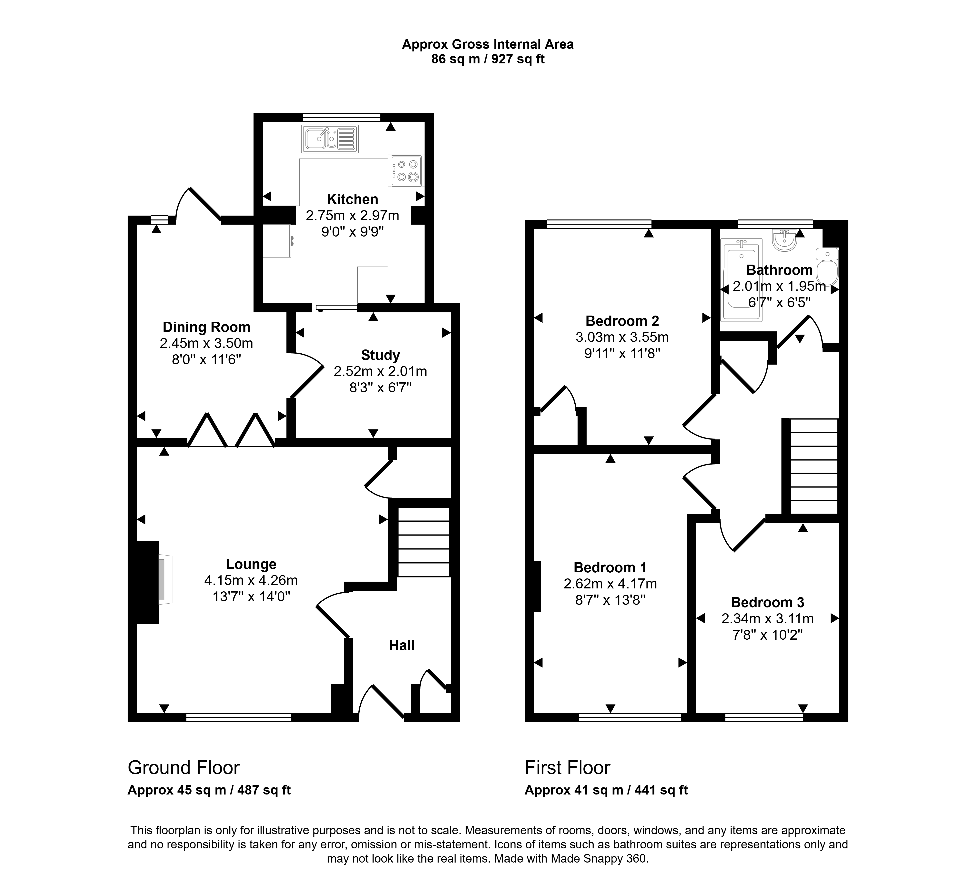 6, Ben Hope Avenue, Paisley floorplan