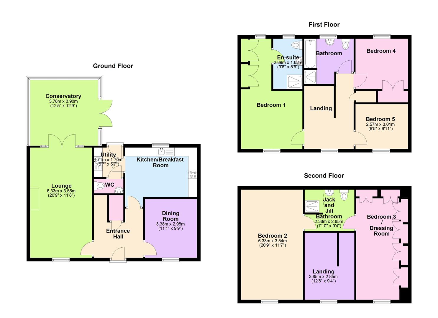 48, Shore View, Peterborough floorplan