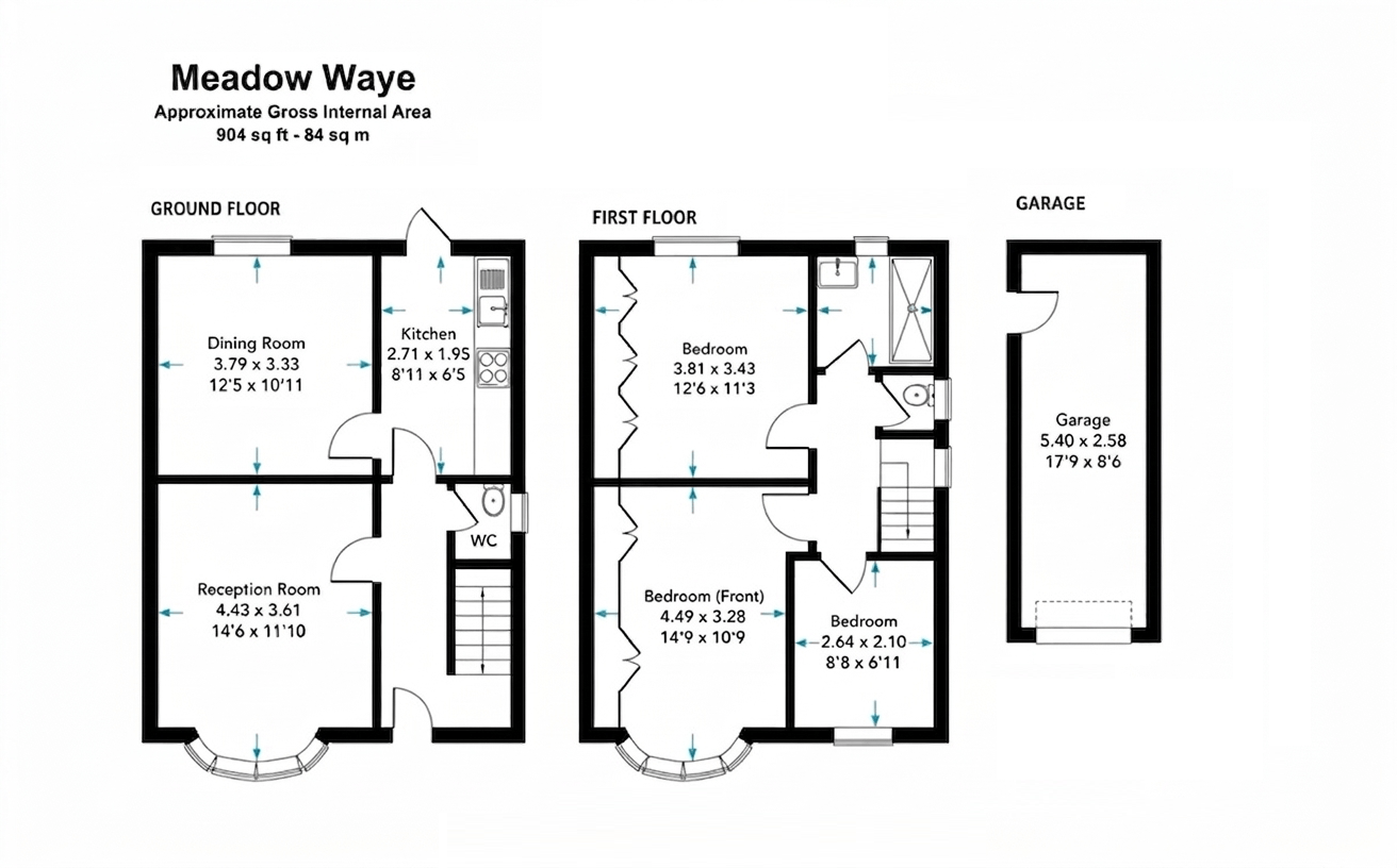 Meadow Waye, HOUNSLOW floorplan