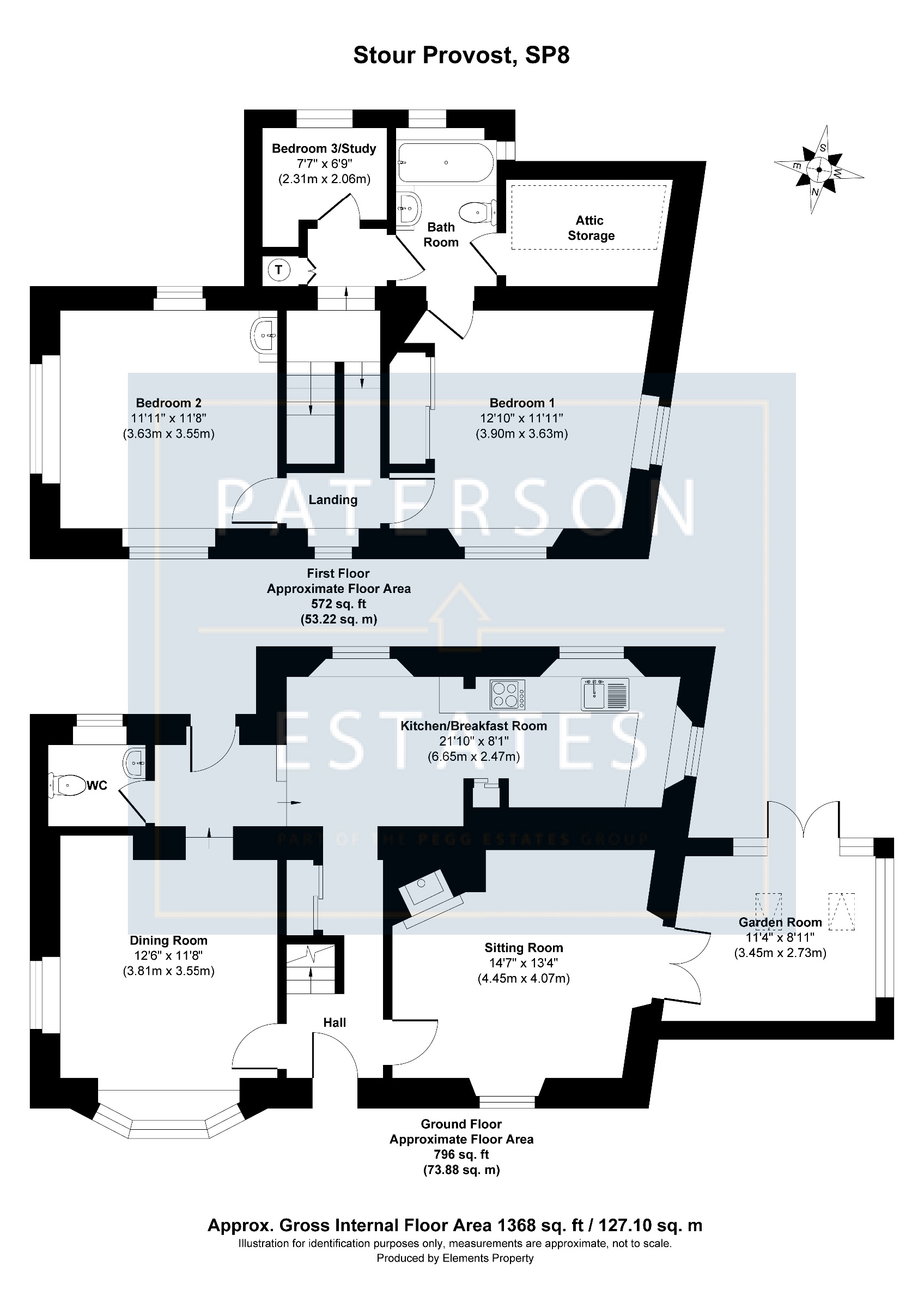 Granary Cottage, Mill Lane, Gillingham floorplan