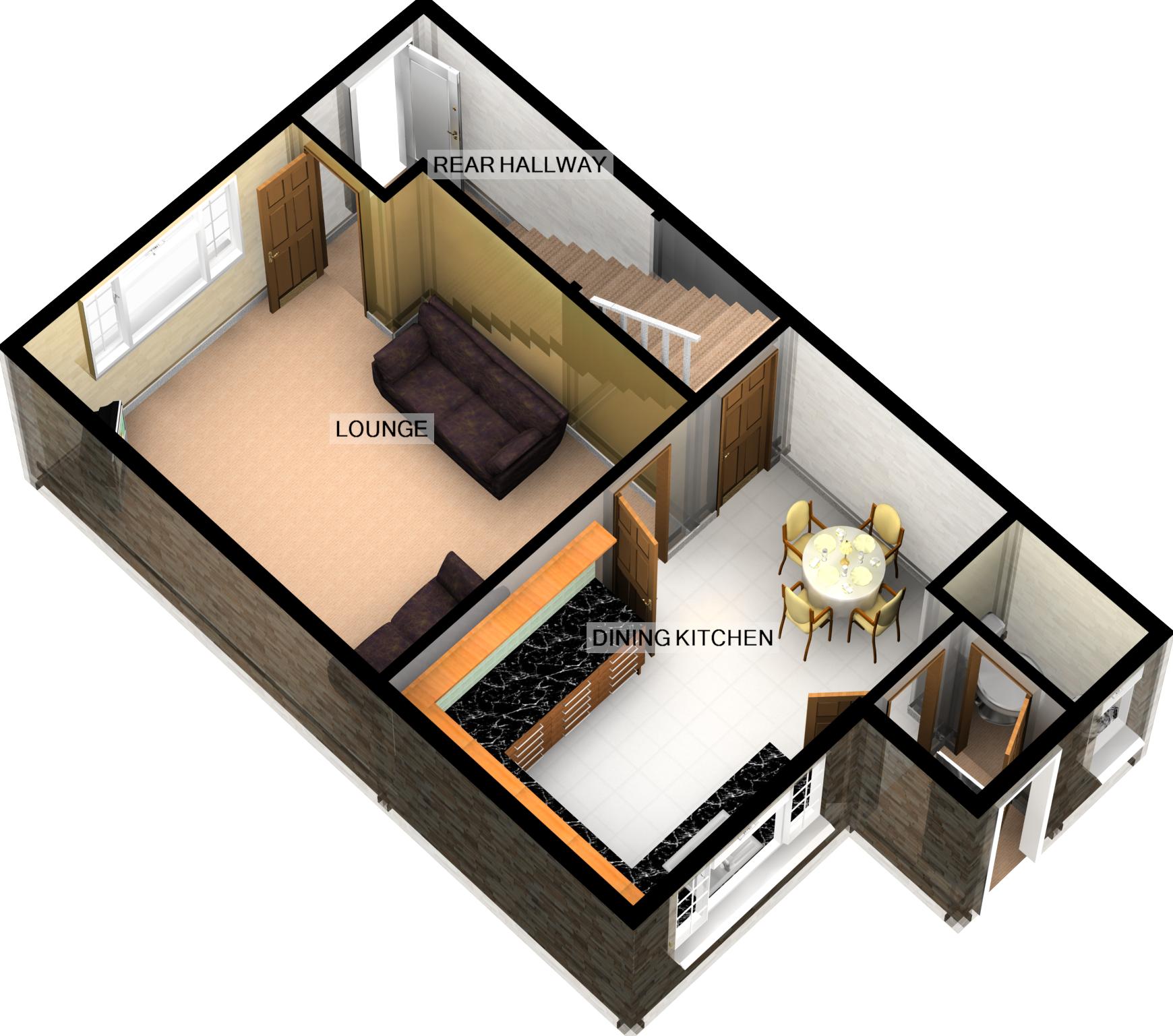 3 Bedrooms Terraced house to rent in Jubilee Way, Todmorden, West Yorkshire OL14