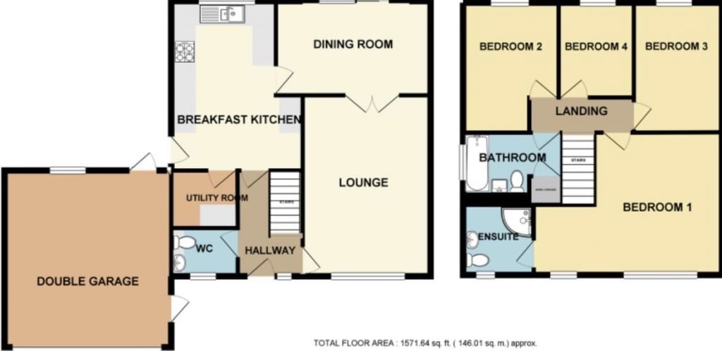 22 Holsworthy Close, Nuneaton floorplan
