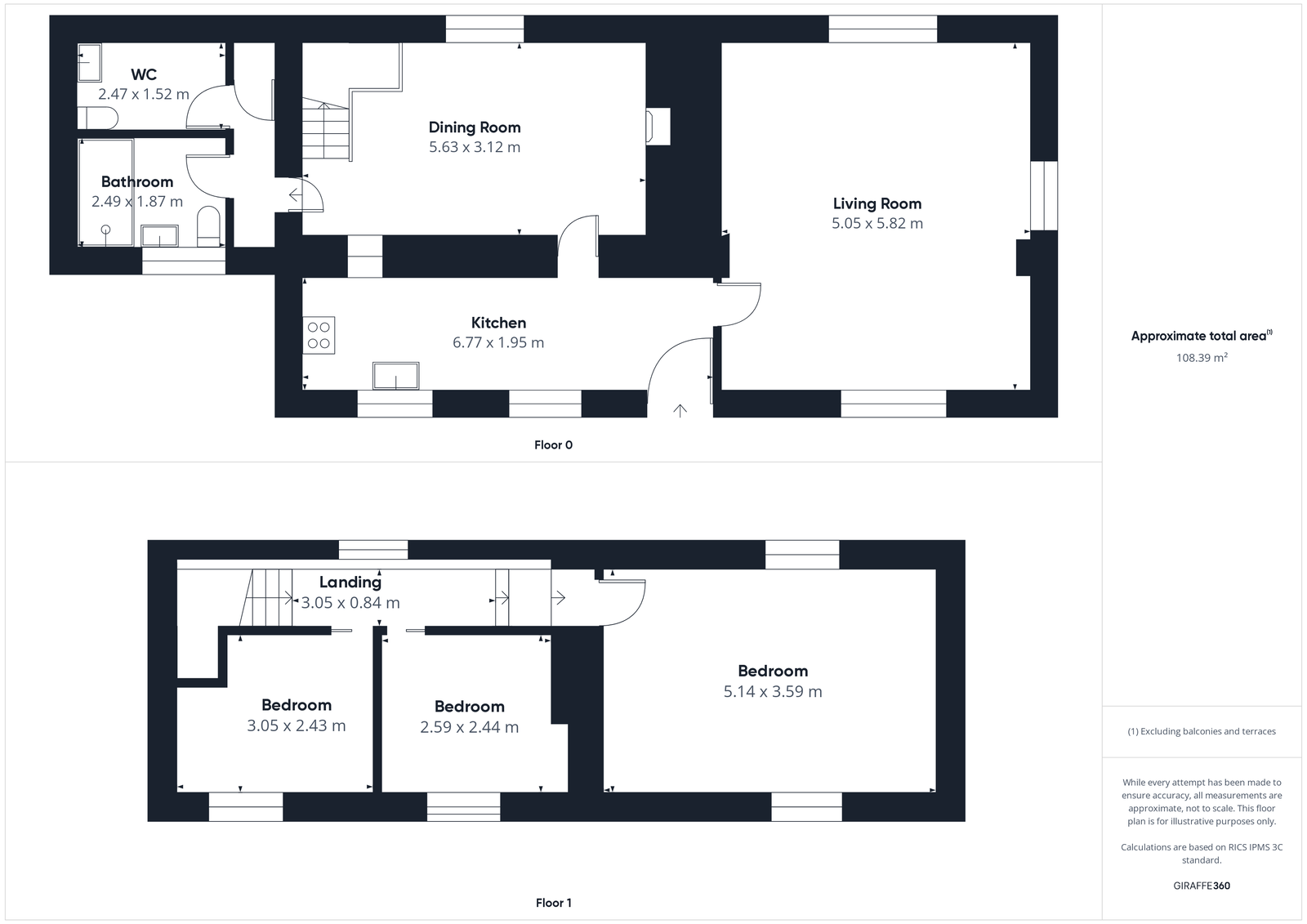 The Shires, Church Walk, Lydney floorplan