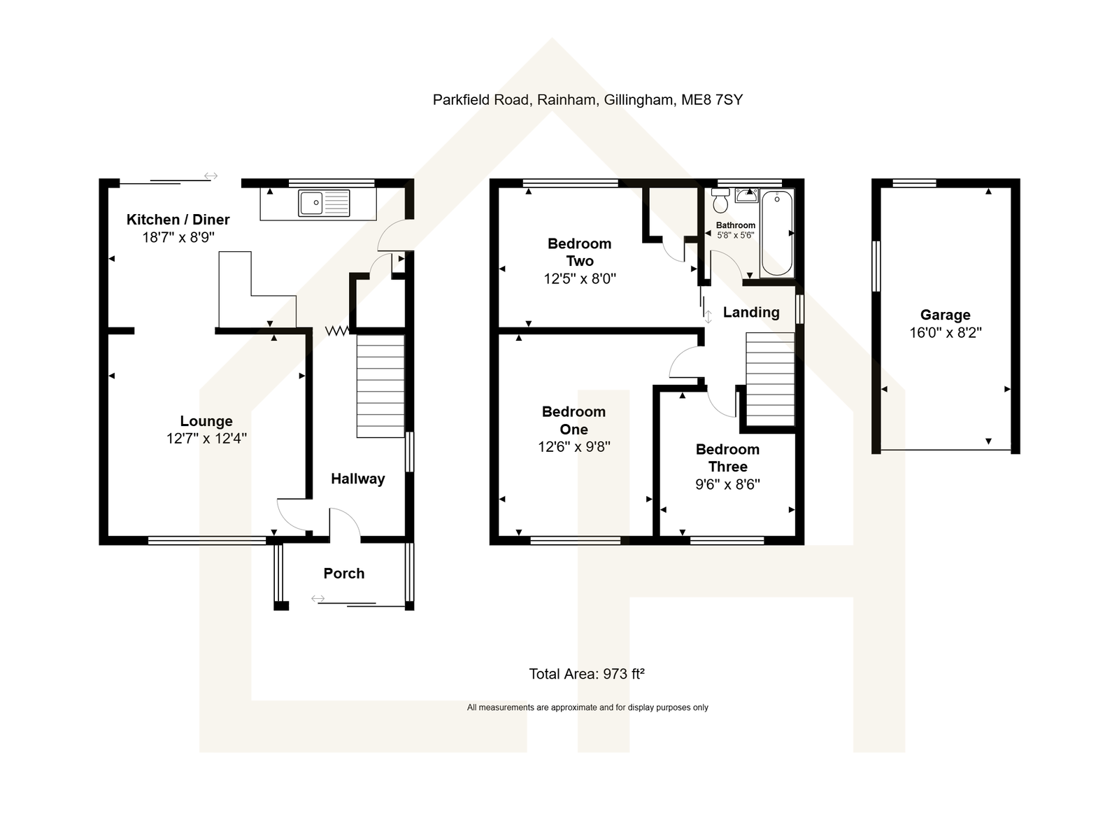30, Parkfield Road, Gillingham floorplan