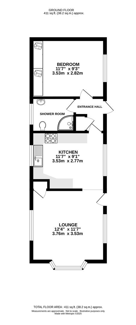 33 Elm Court Park, Chelmsford Road, Ingatestone floorplan