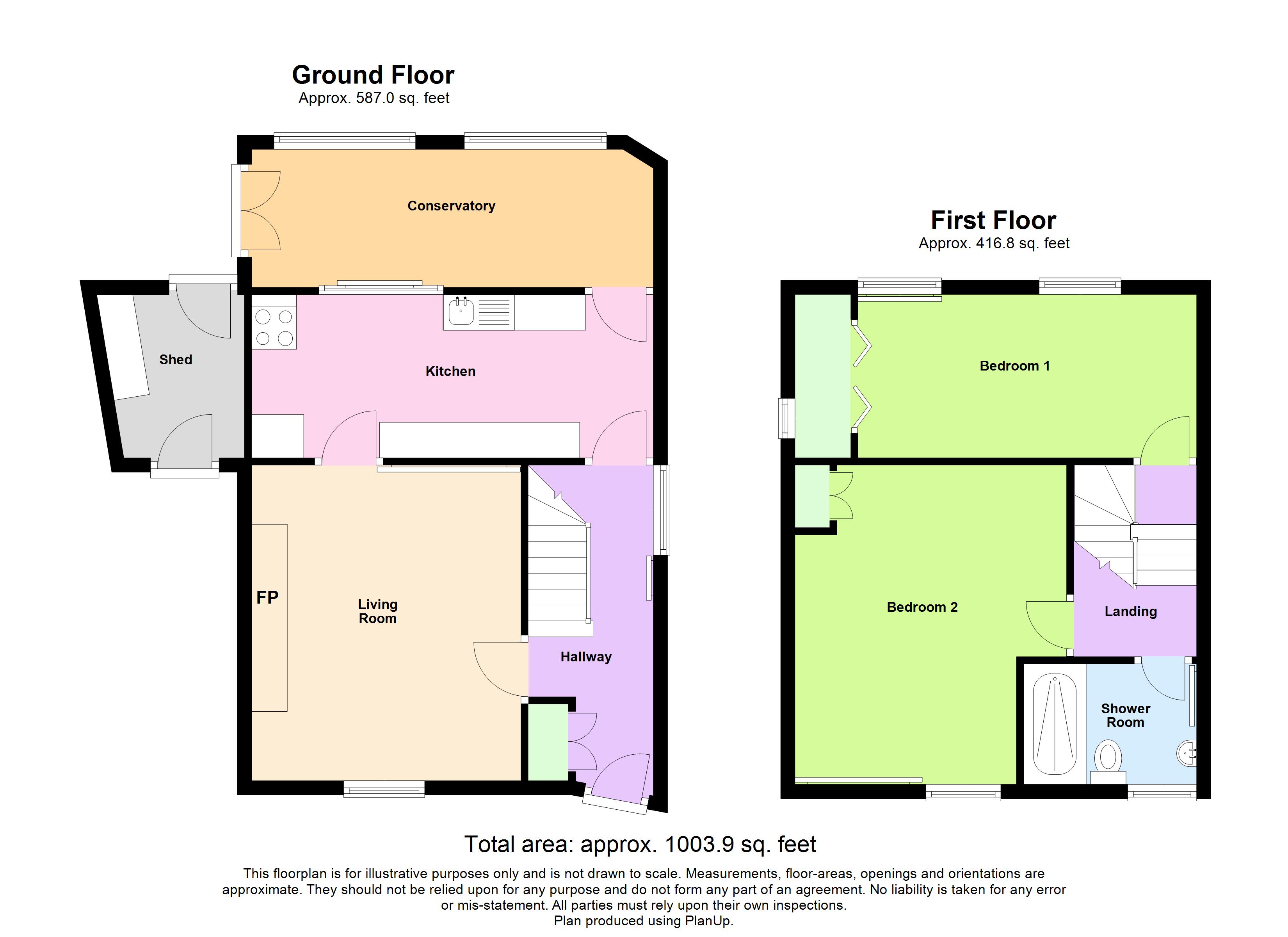 3 Panteg,, Heol Llain Prysg, Ceredigion floorplan