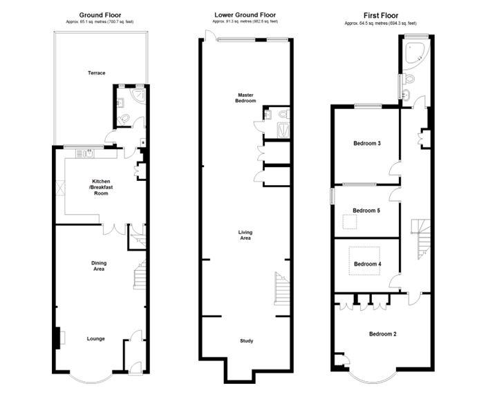 5 Bedrooms Terraced house for sale in Cobden Road, Brighton, East Sussex BN2