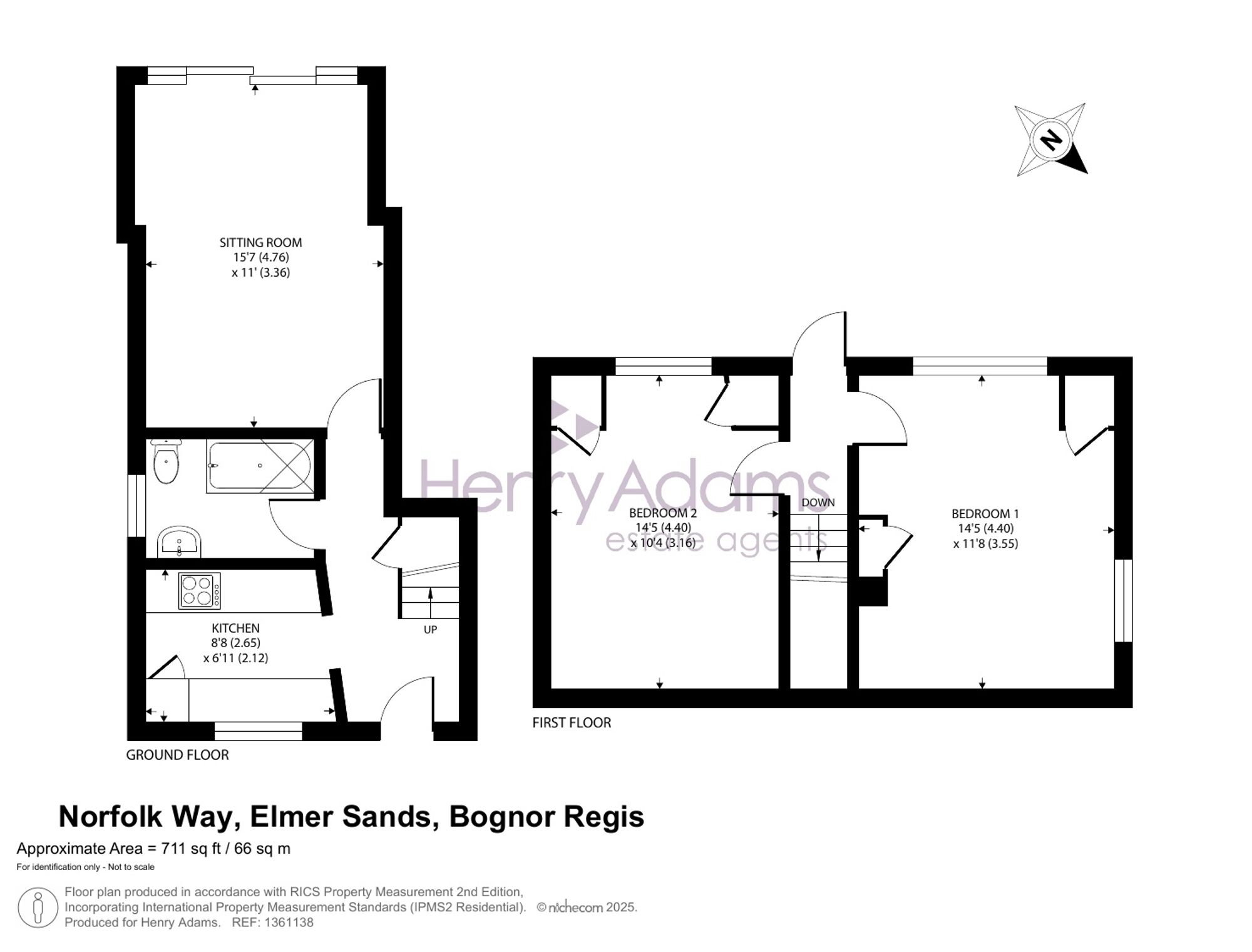 36 Norfolk Way, Bognor Regis floorplan