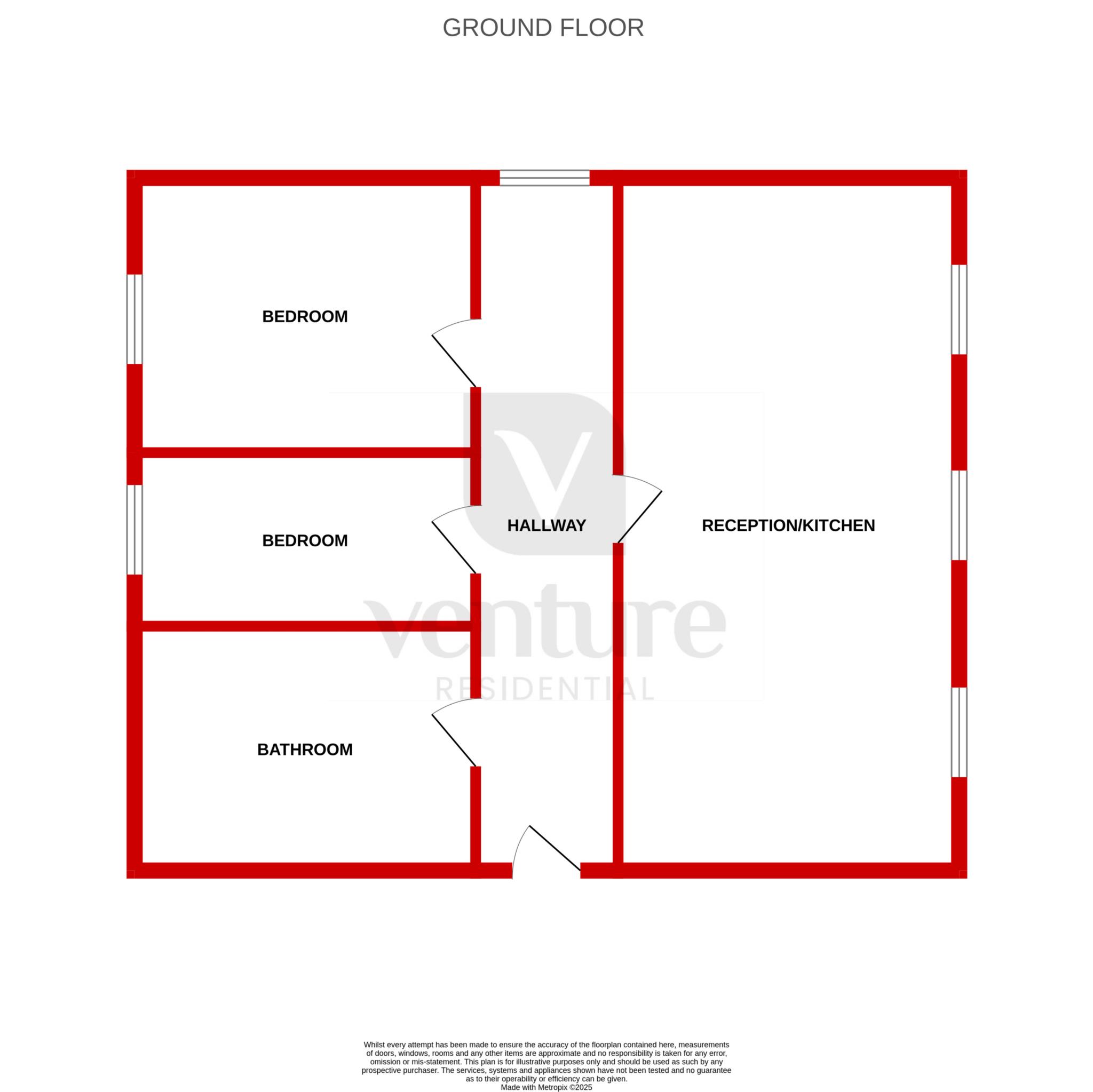 Flat 9, Milliners Court, Luton floorplan
