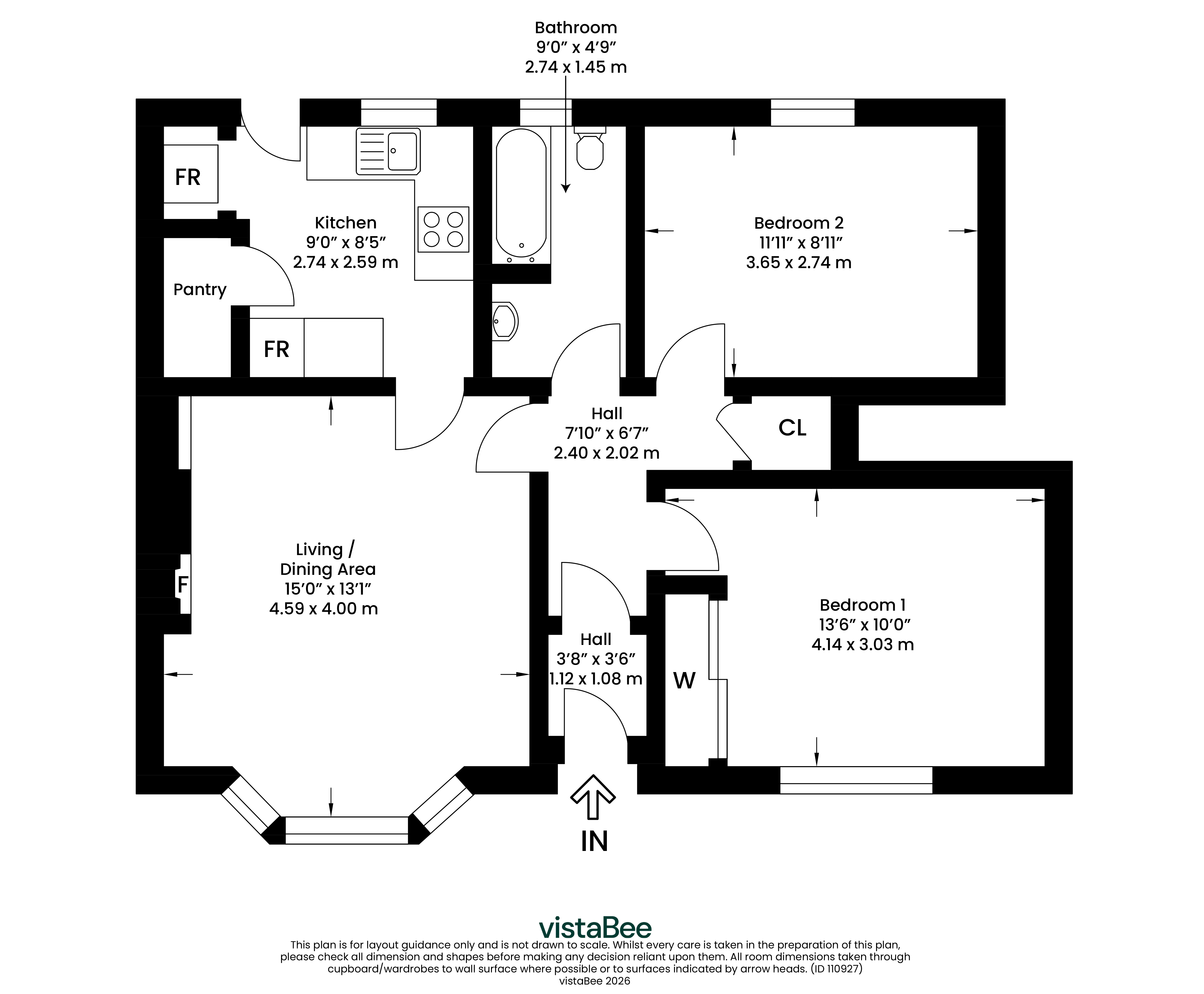 4, Granton Gardens, Edinburgh floorplan
