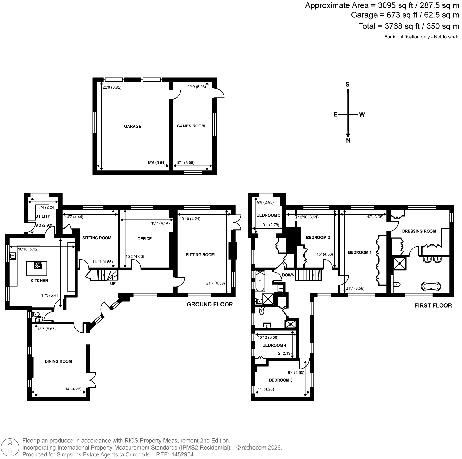 Lantern Cottage,, Fairoak Lane, Oxshott floorplan
