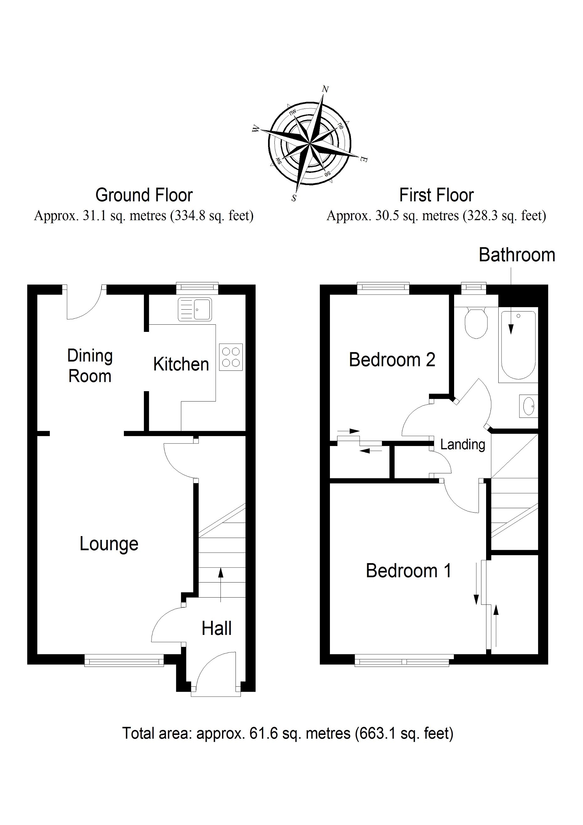 2 Bedrooms End terrace house for sale in Ash Grove, Blackburn, Blackburn EH47