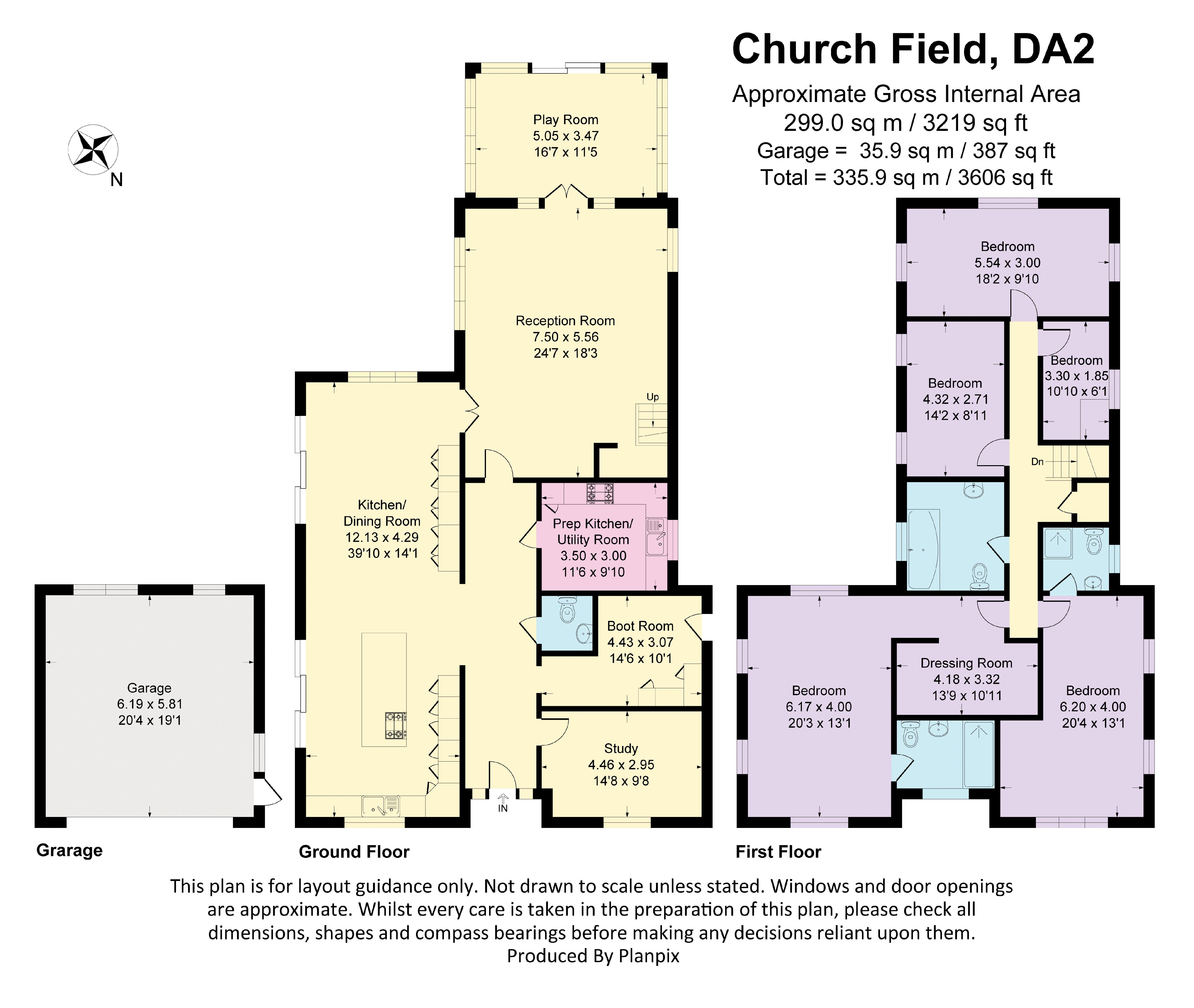 1, Church Field, Wilmington floorplan
