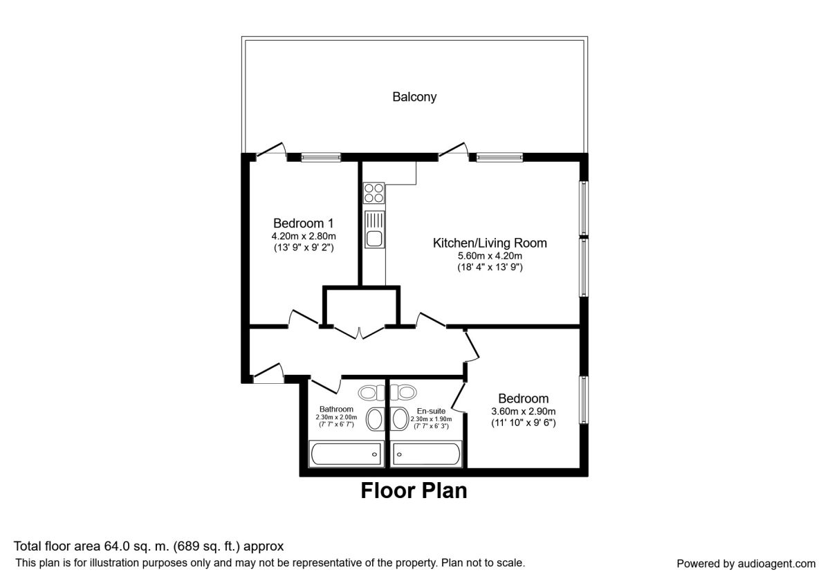 2 Bedrooms Flat for sale in Station Road, Watford WD17