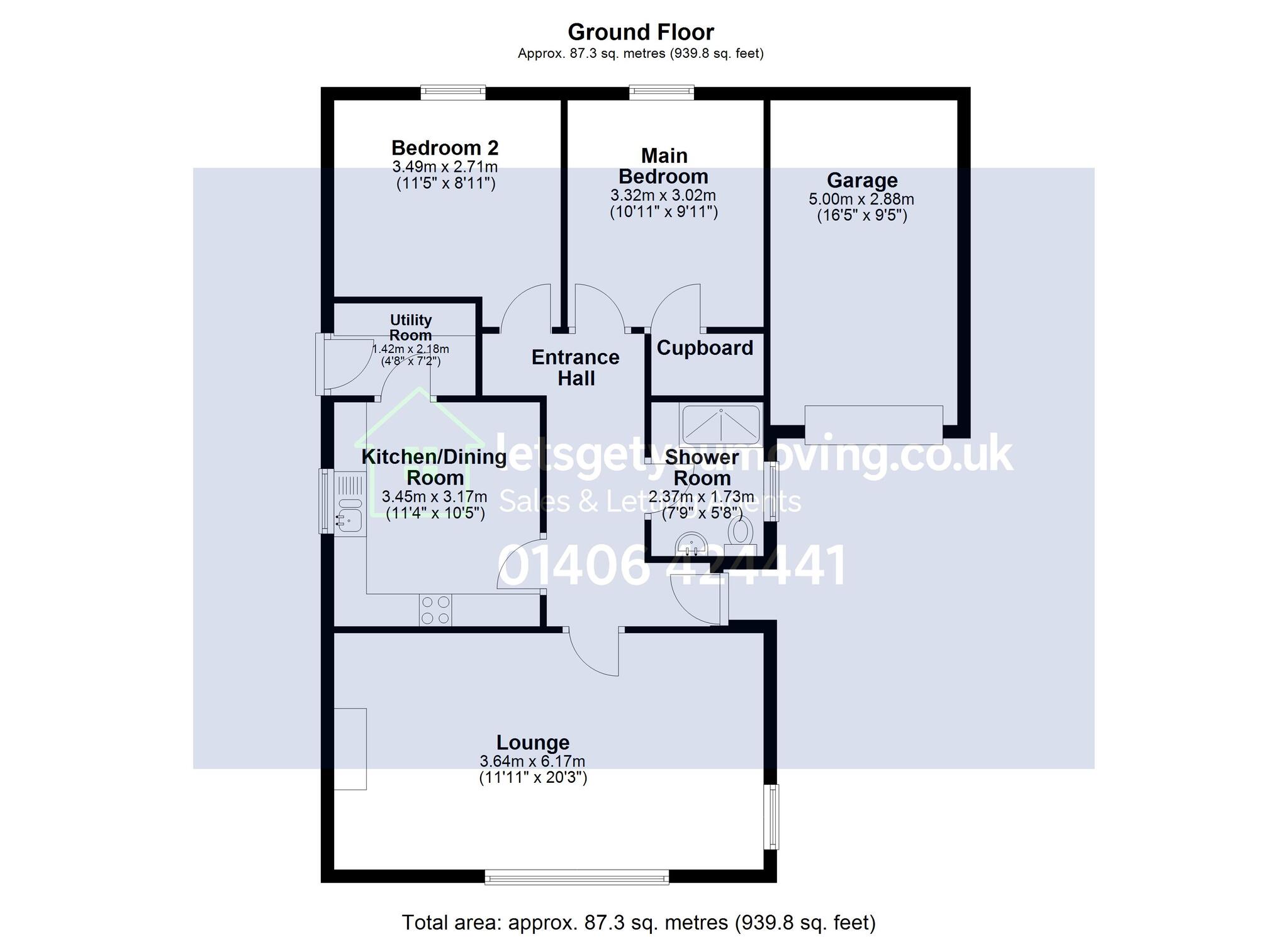6 Broome Way, Holbeach floorplan