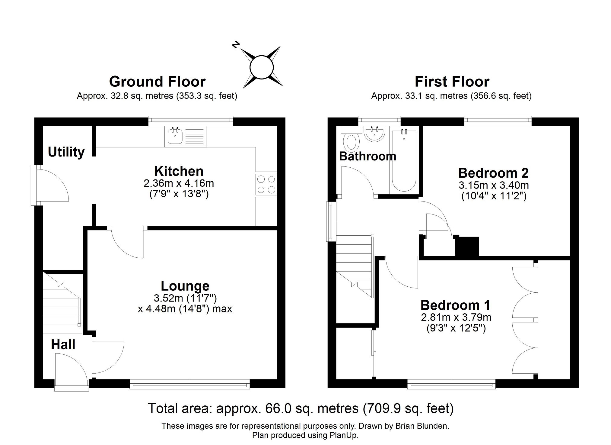 7, St. Joan Close, Crawley floorplan
