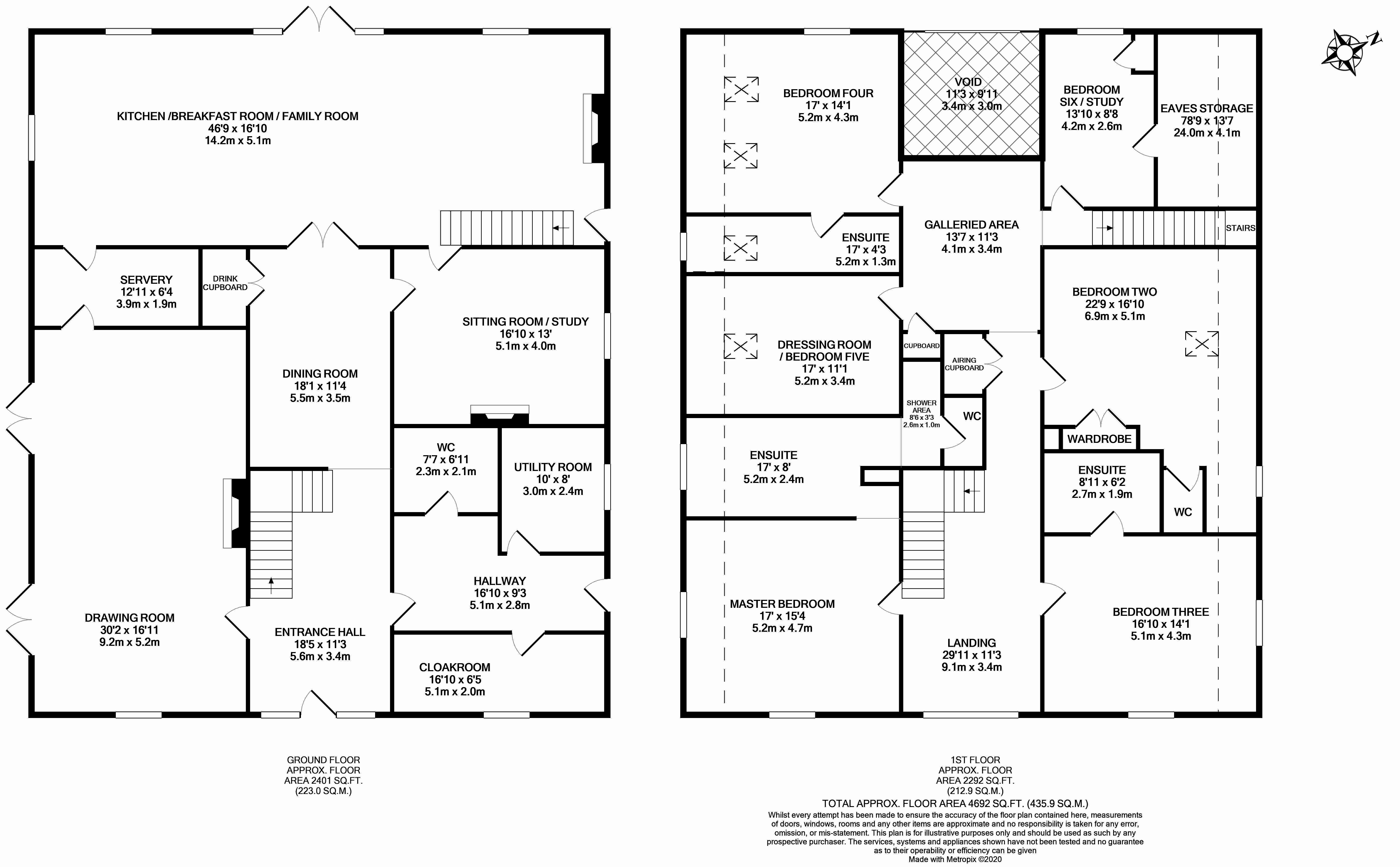 Langley Bush Road, Upton, Peterborough PE6, 5 bedroom detached house
