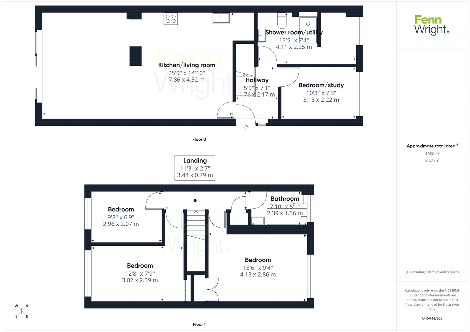 174, Bergholt Road, Essex floorplan