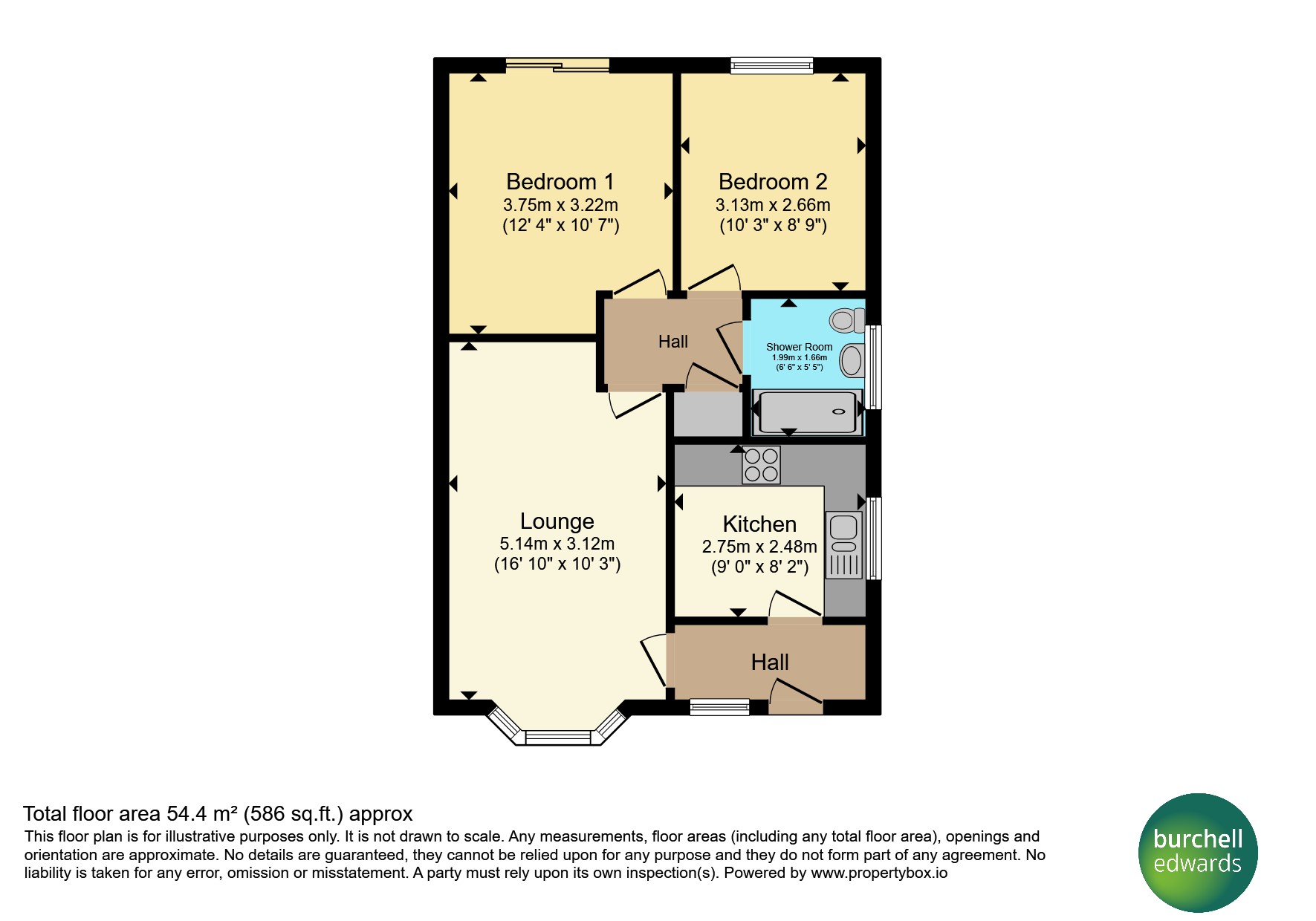 2, Tilley Green, SWADLINCOTE floorplan