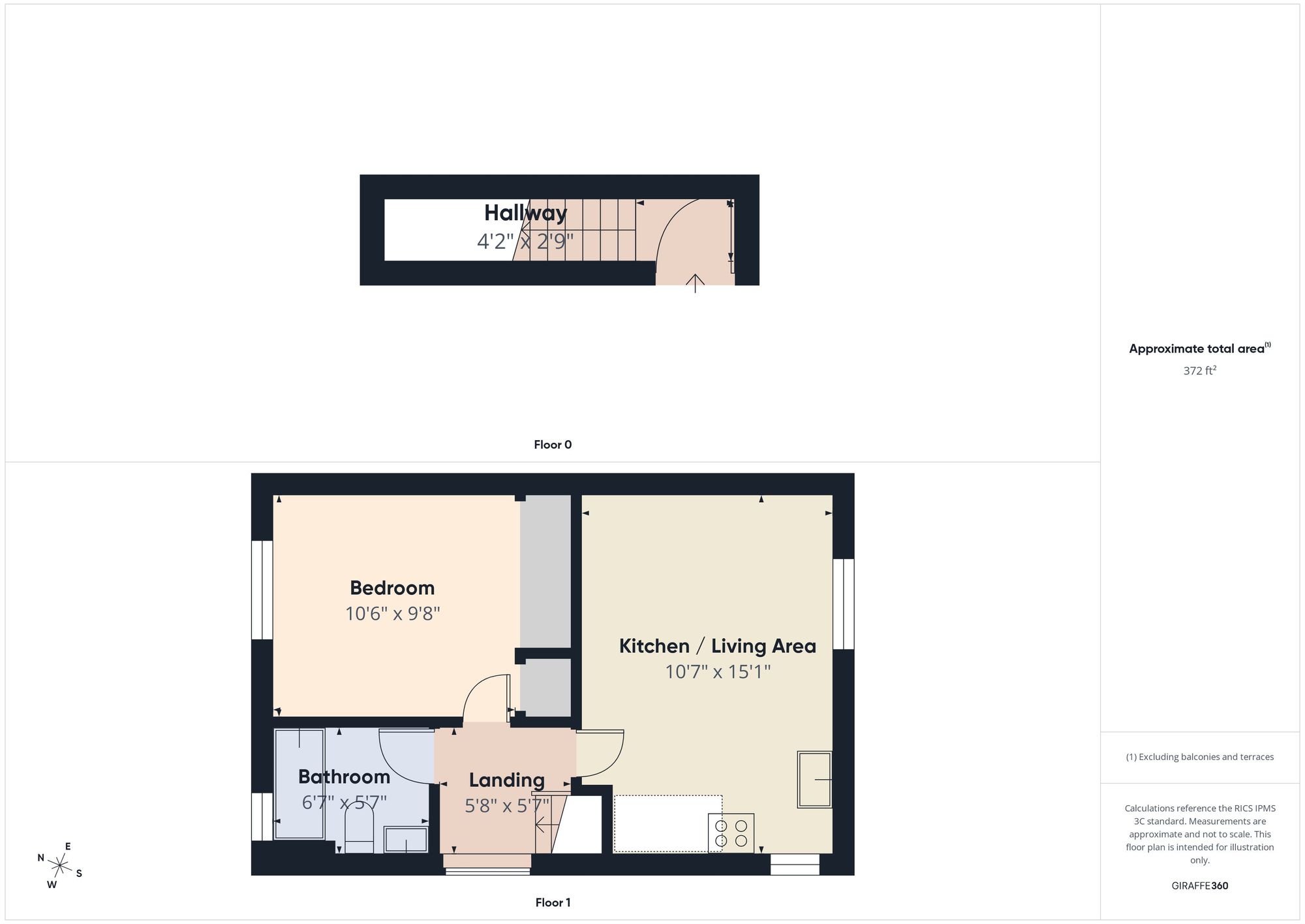Flat 7, 52 School Road, Reading floorplan