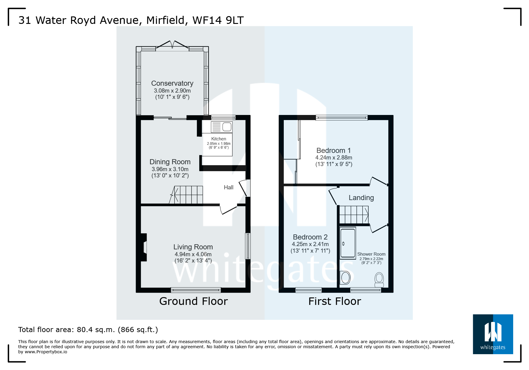 31, Water Royd Avenue, Kirklees floorplan