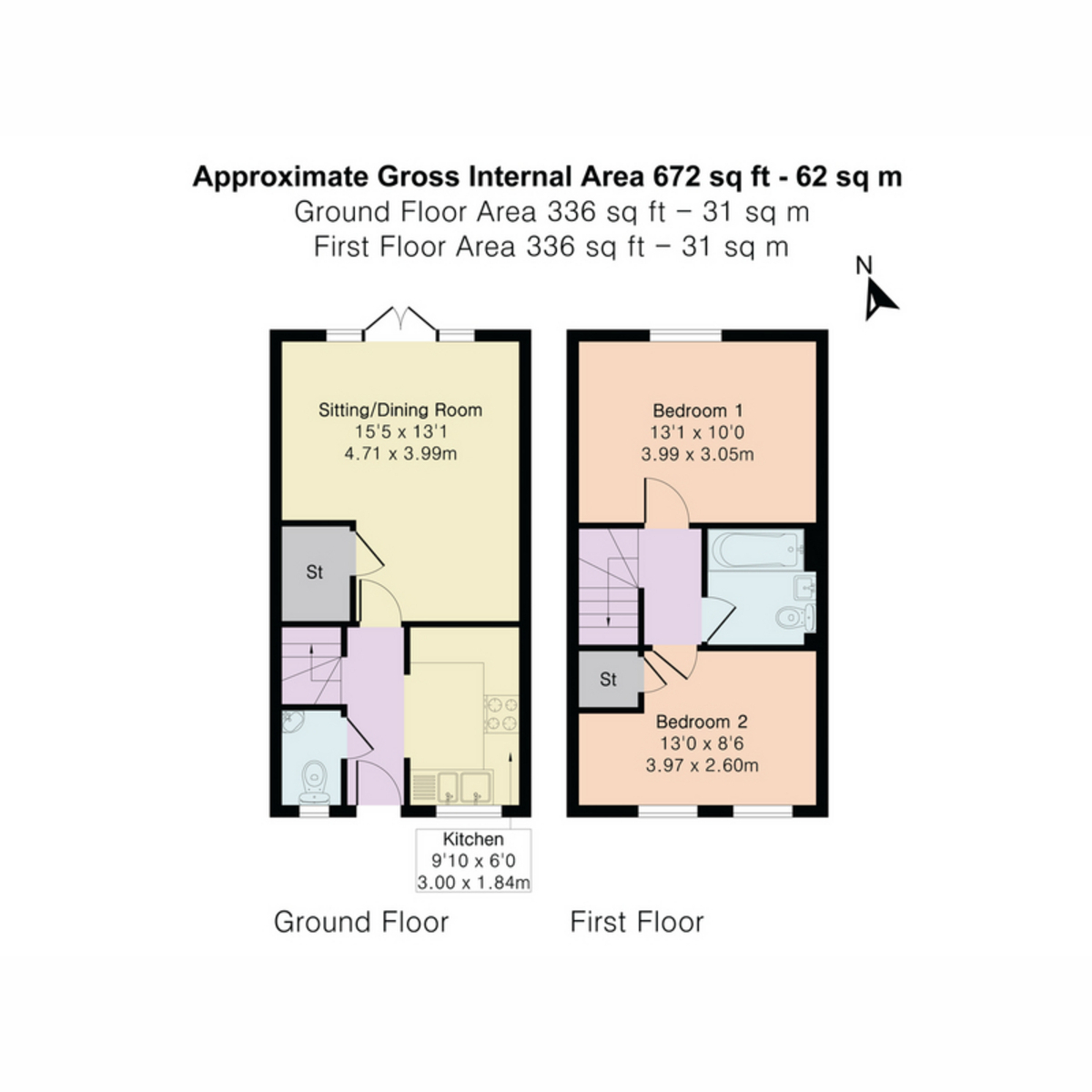 39, Cottongrass Road, Didcot floorplan