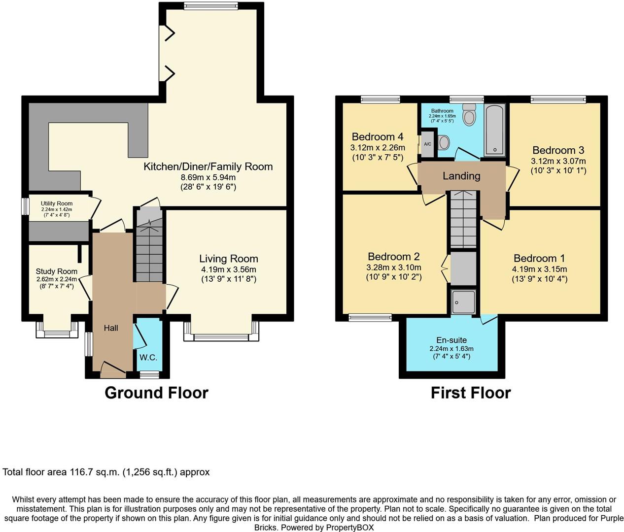 22, Englesea Way, Alsager floorplan