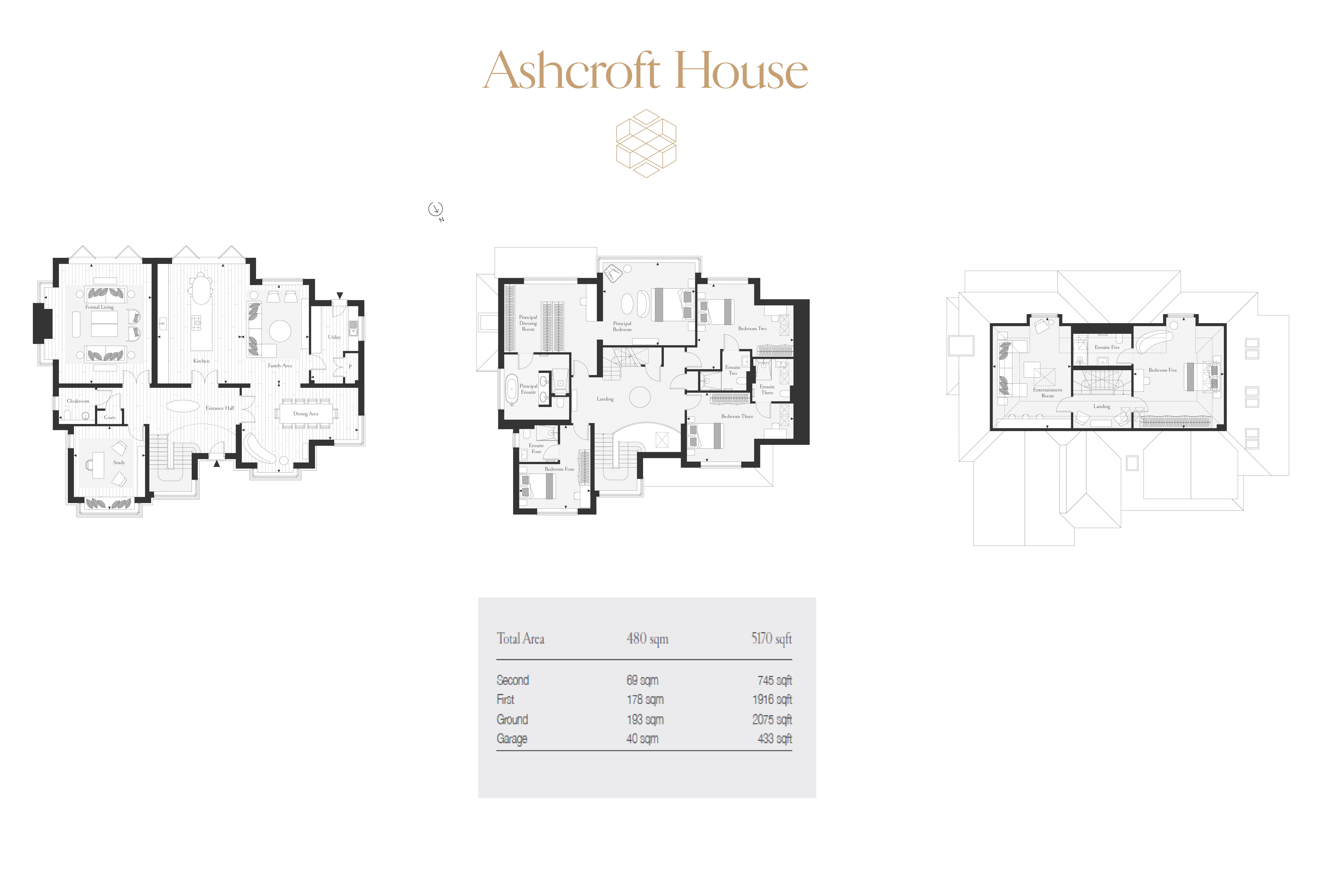 House 6 - Ashcroft House,, The Senses, Bourne End floorplan