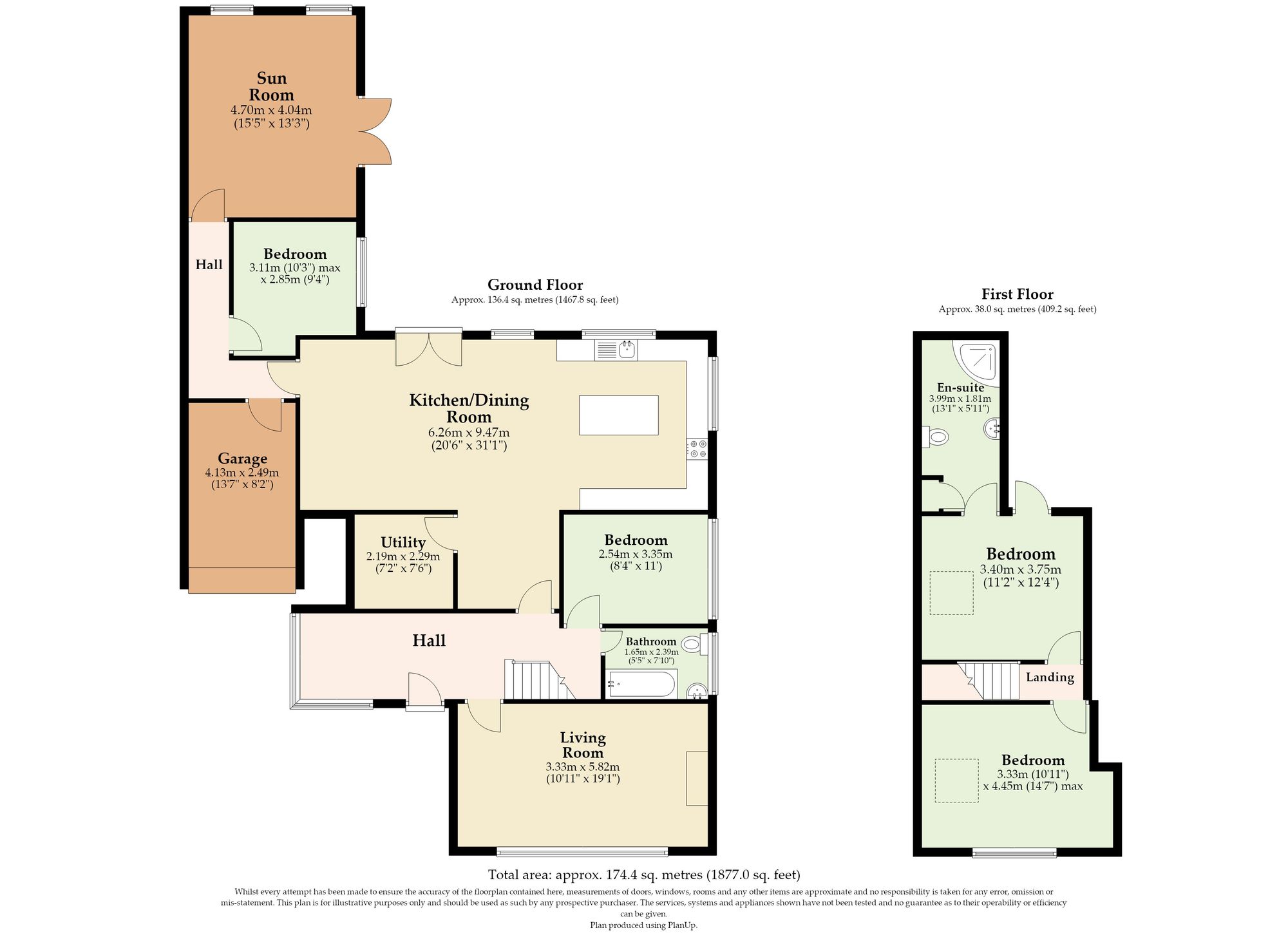 21 Poplar Drive, Great Yarmouth floorplan