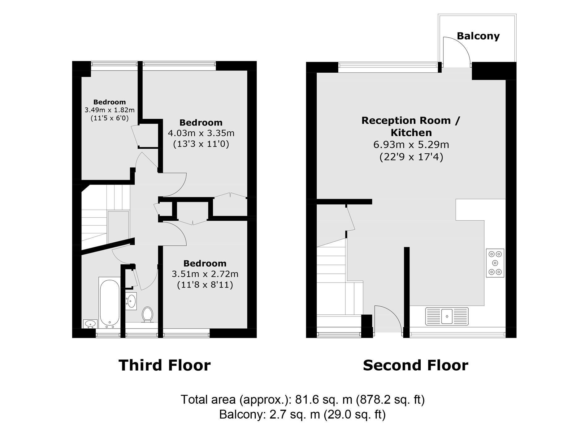 Churchill Gardens, London SW1V, 3 bedroom flat for sale 64258890