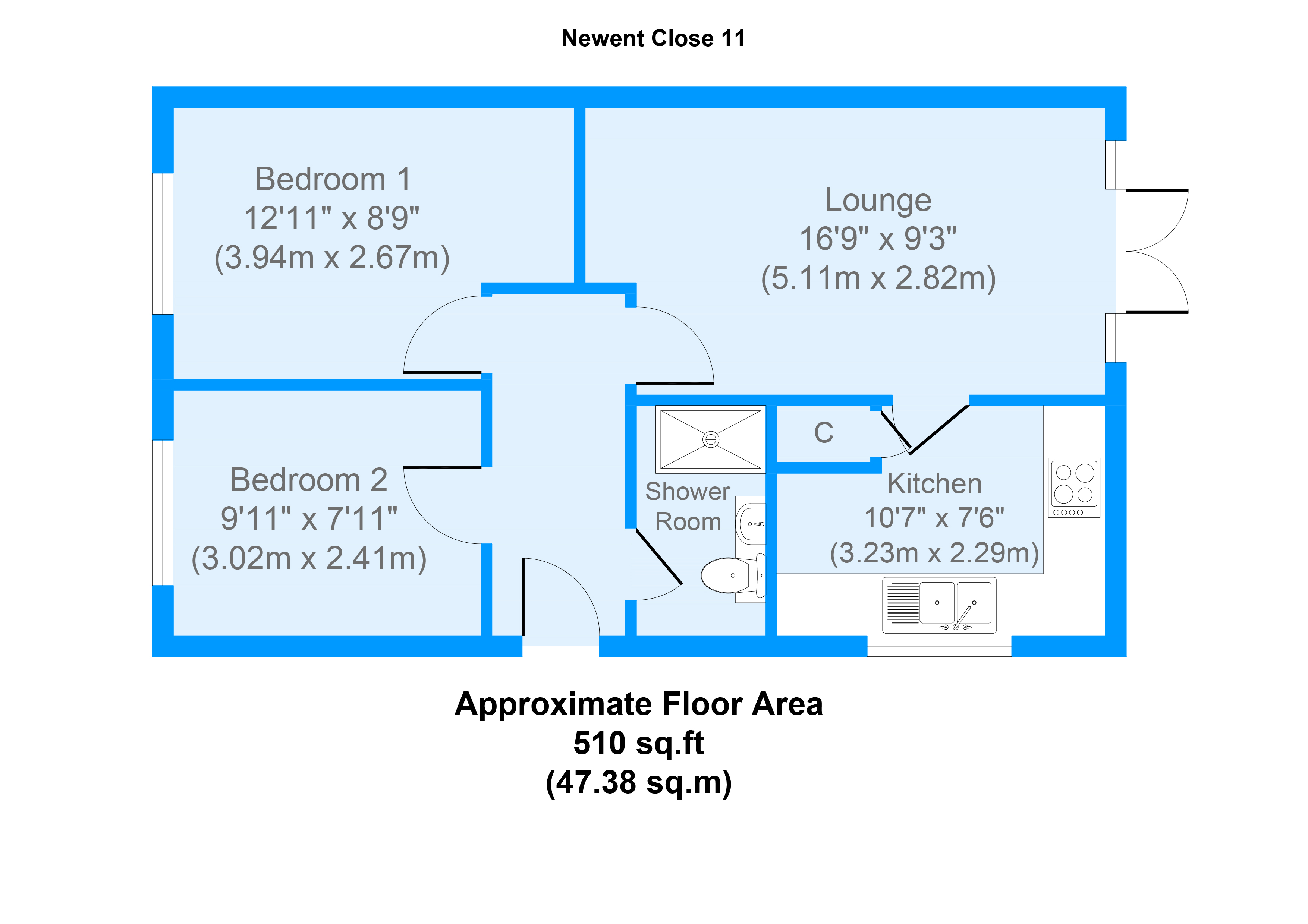 2 Bedrooms Bungalow for sale in Newent Close, Willenhall WV12