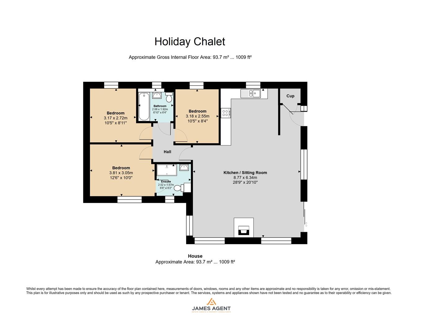 Building Plot & Holiday Chalet, Rachan, Biggar floorplan