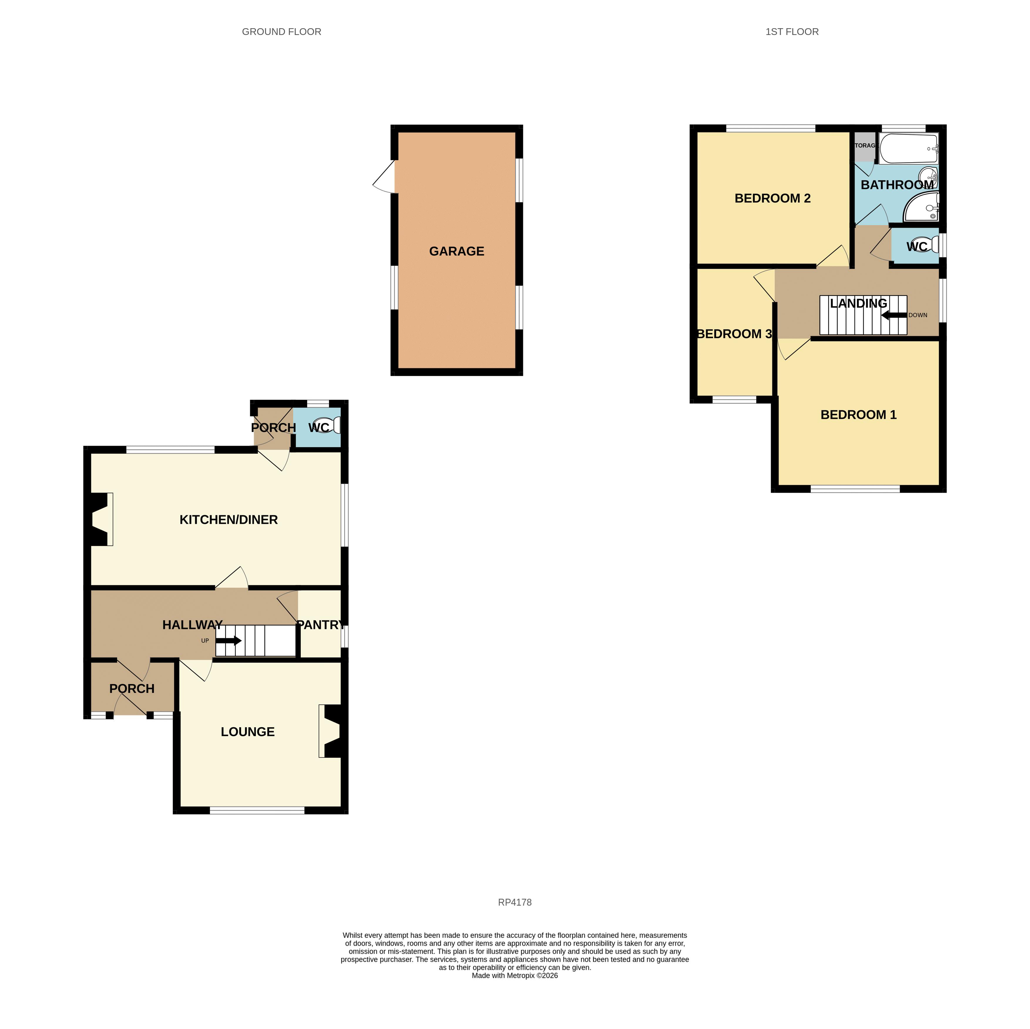 40, Glan Y Mor Road, Penrhyn Bay floorplan