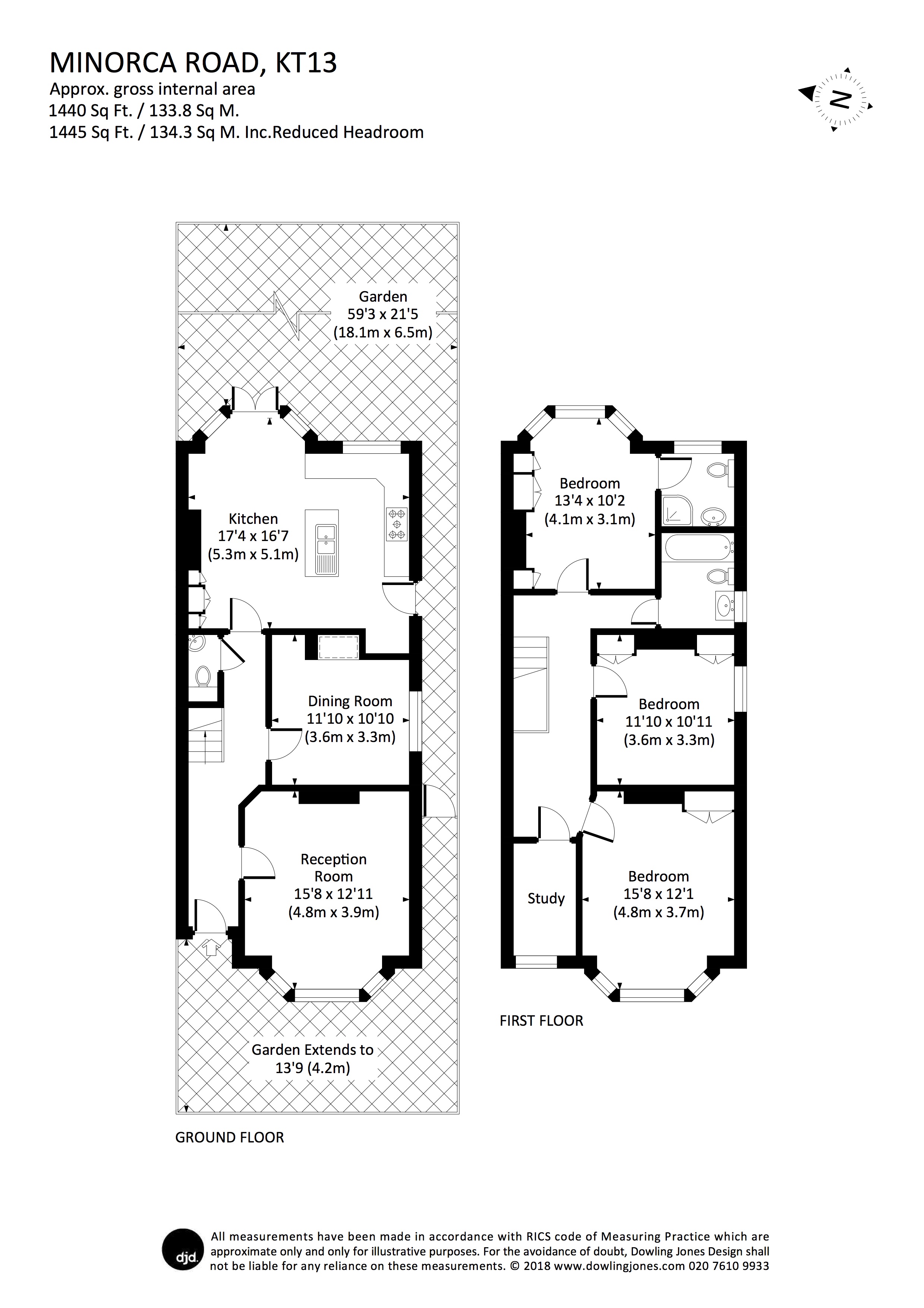 4 Bedrooms  to rent in Minorca Road, Weybridge KT13