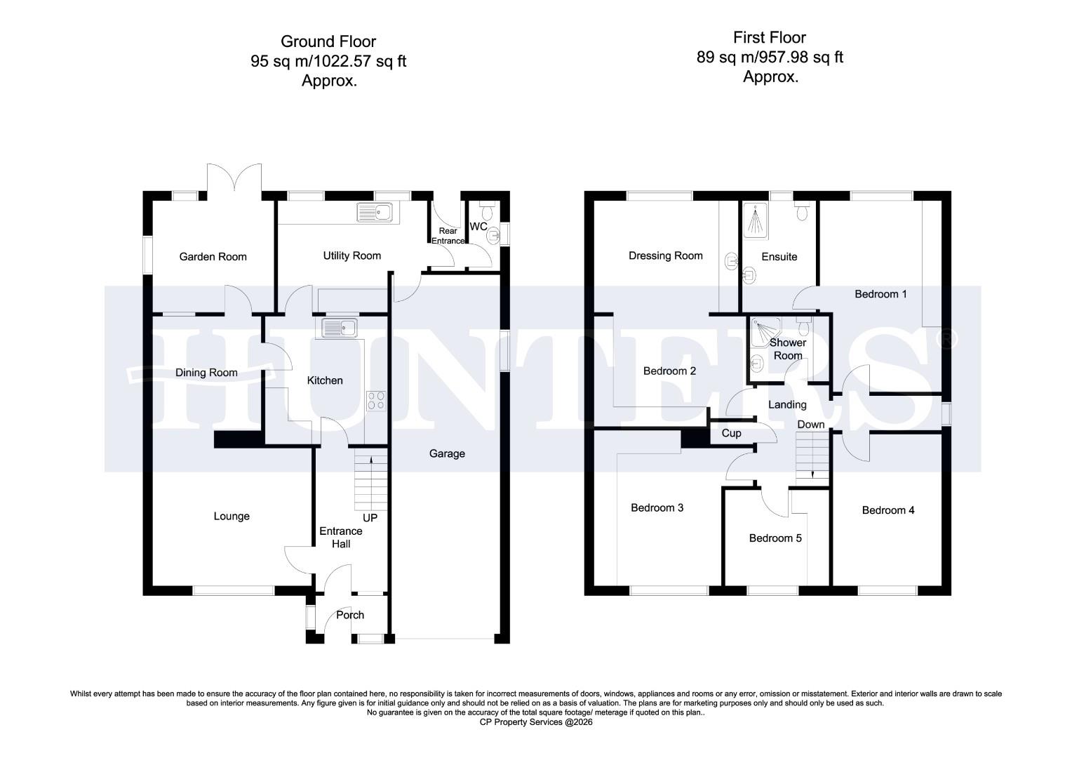 6, Long Meadows, Doncaster floorplan