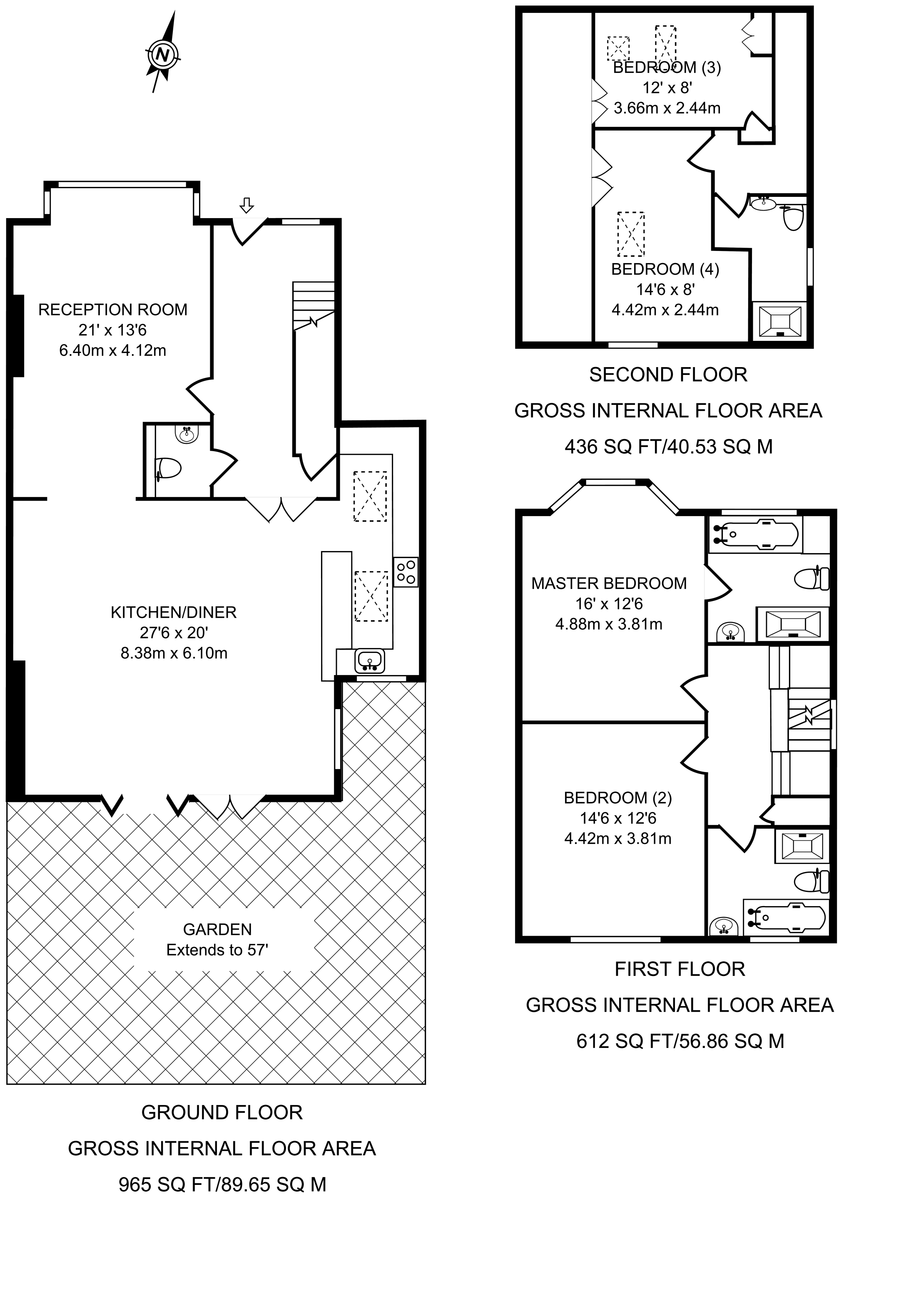 4 Bedrooms  to rent in Babington Road, Streatham, London SW16