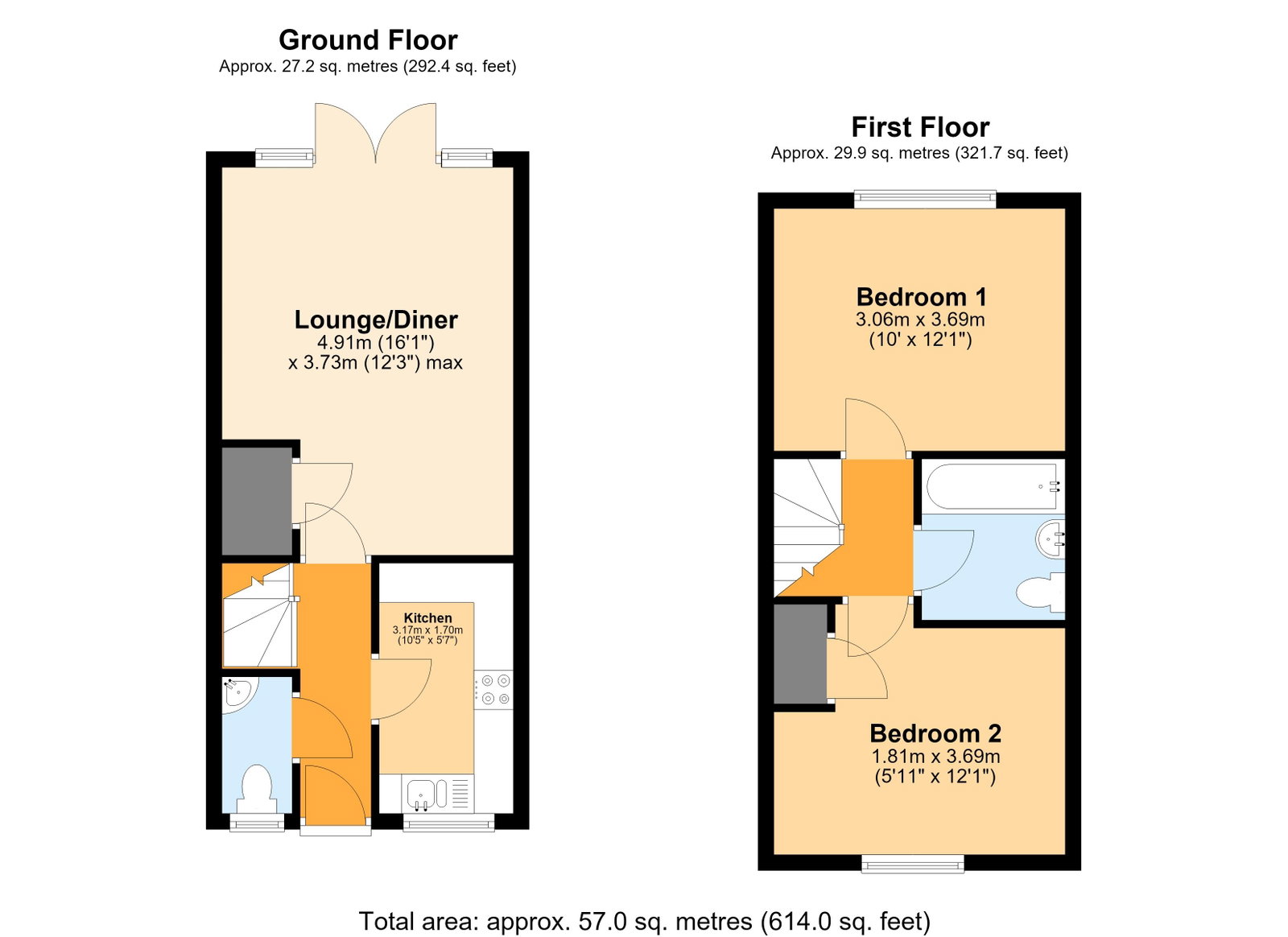 St John Avenue, Cardiff floorplan