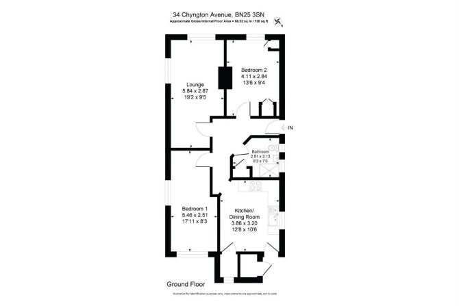 34 Chynton Avenue,, Seaford floorplan