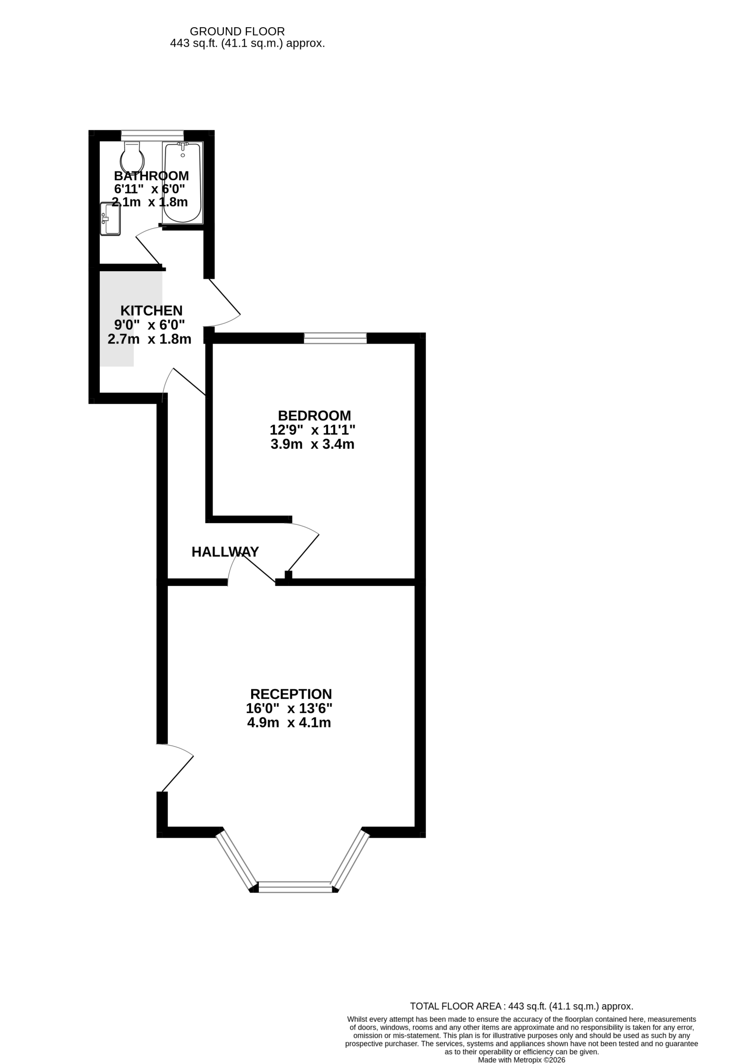 78b, Herbert Road, Woolwich floorplan