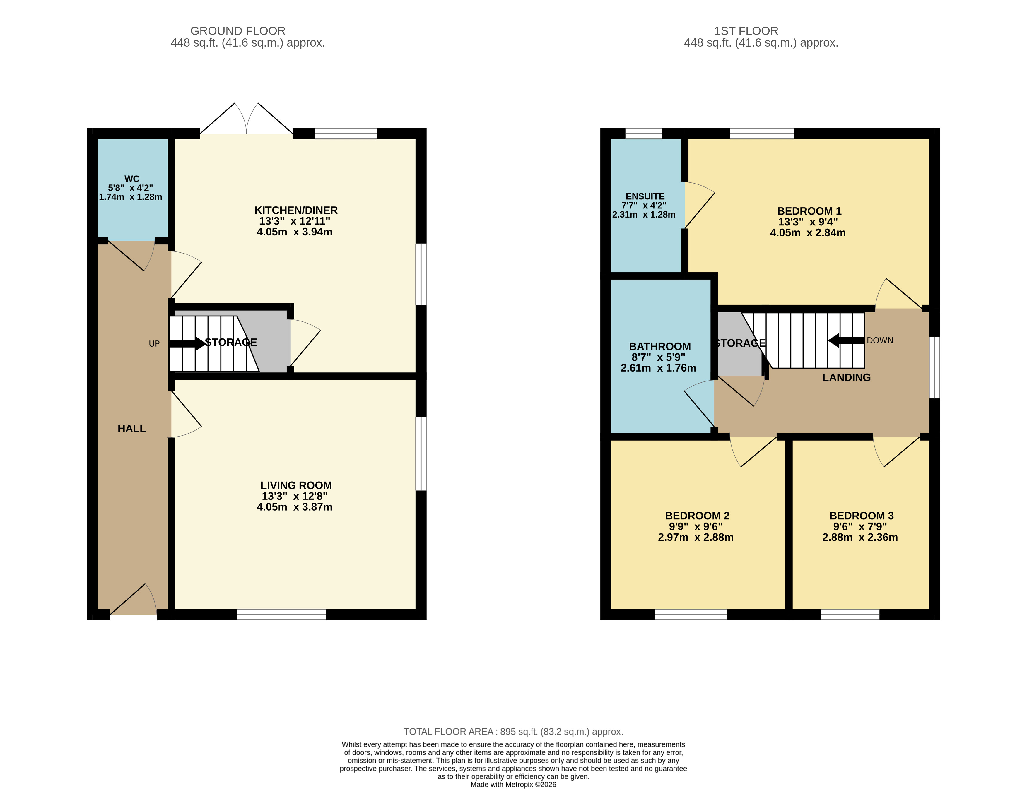 24, Deer Park Lane, Ripley floorplan